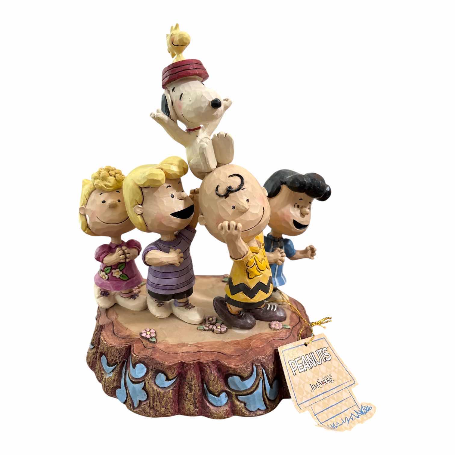 Photo 1 of JIM SHORE PEANUTS “HOORAY” 65TH ANNIVERSARY FIGURINE H8.5”