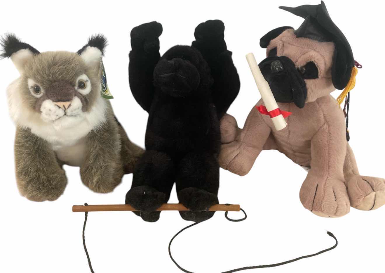 Photo 1 of 3-STUFFED ANIMALS