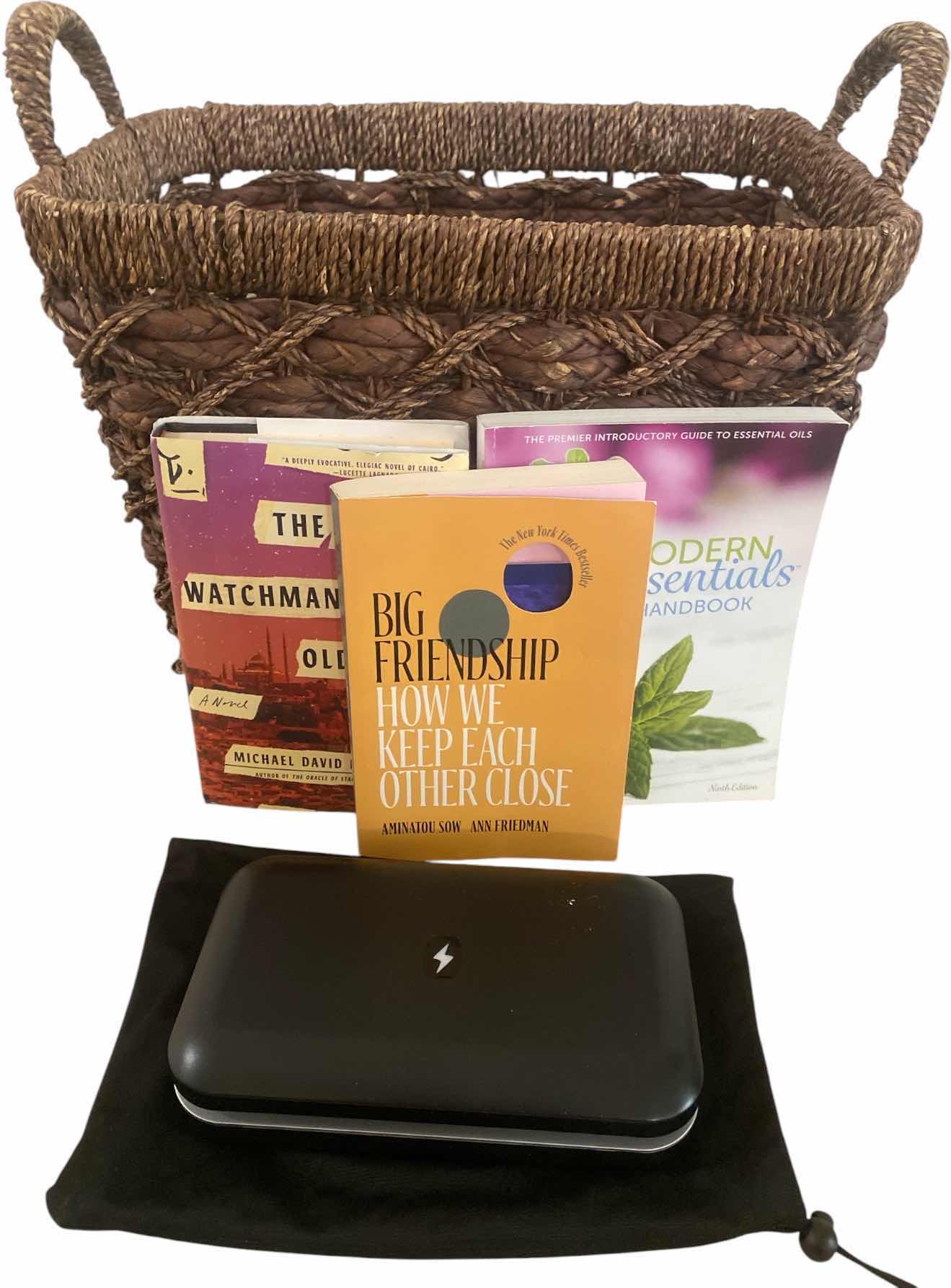 Photo 1 of BASKET THREE BOOKS AND STERILIZER