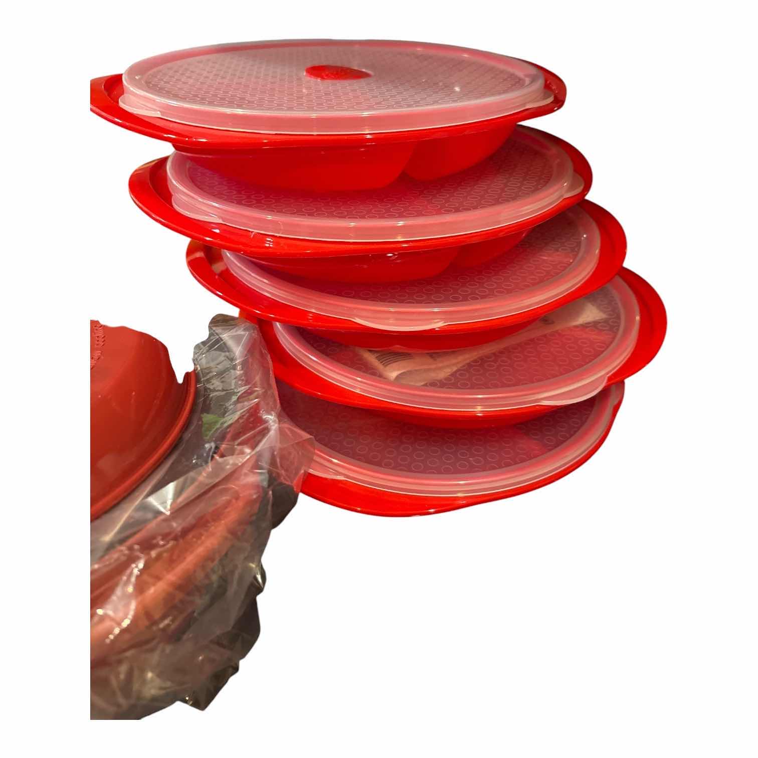 Photo 1 of LOT OF PLASTIC CONTAINERS SOME NEW