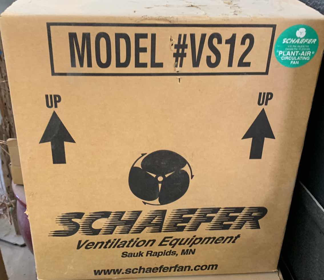 View 3 of SCHAEFER PLANT-AIR CIRCULATING FAN MODEL VS12