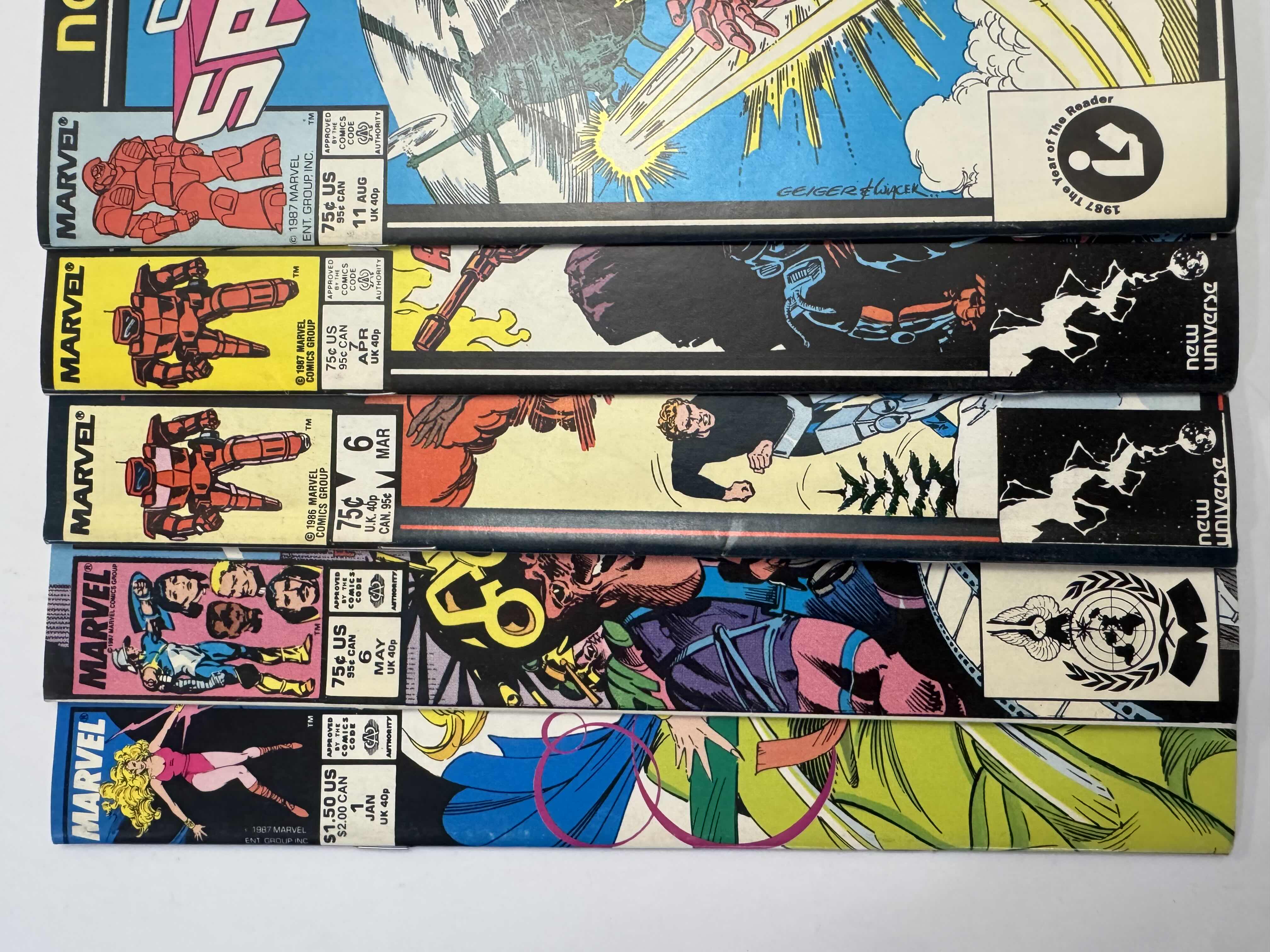 Photo 1 of 5- VINTAGE MARVEL COMIC BOOKS