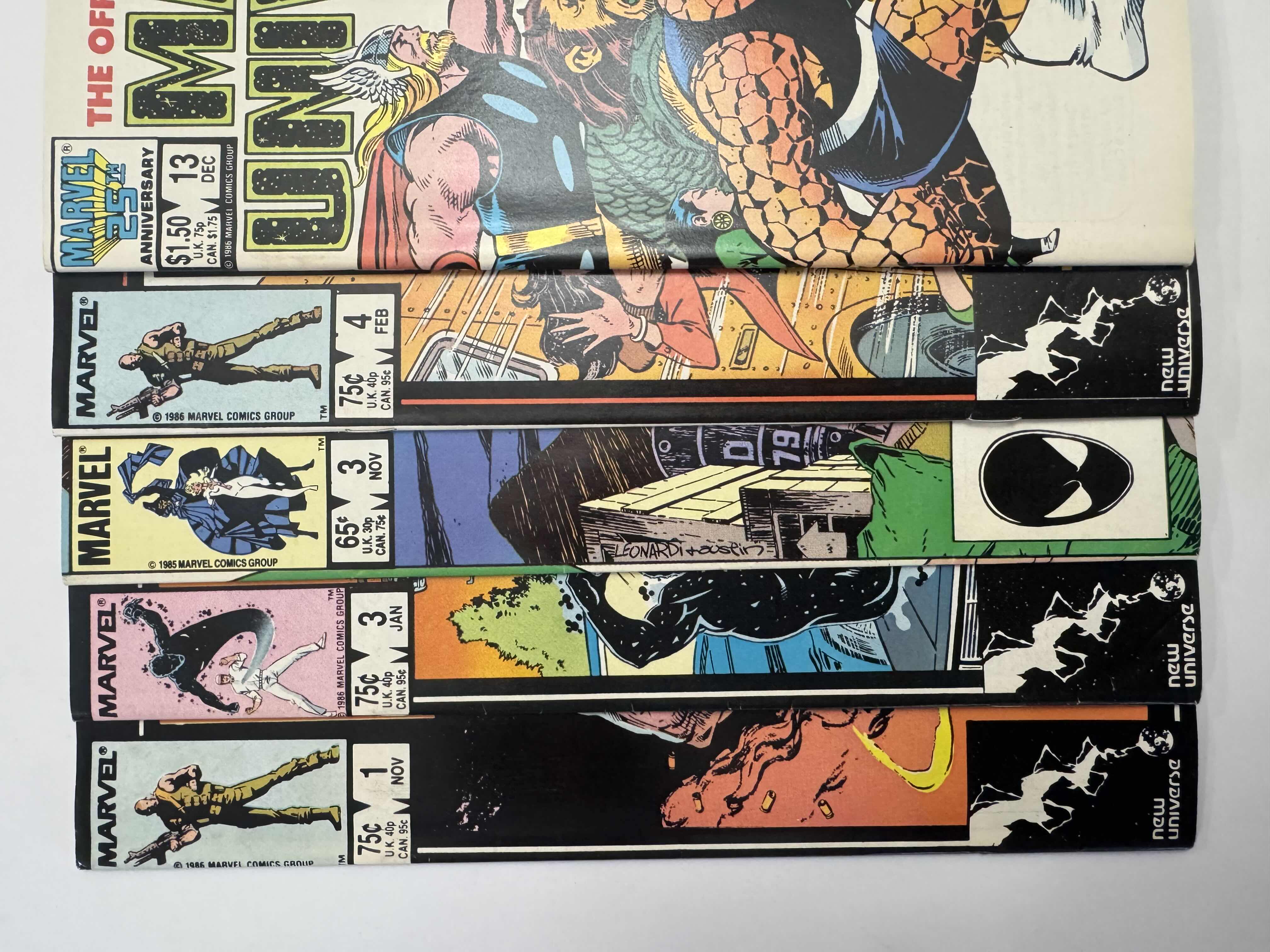 Photo 1 of 5- VINTAGE MARVEL COMIC BOOKS