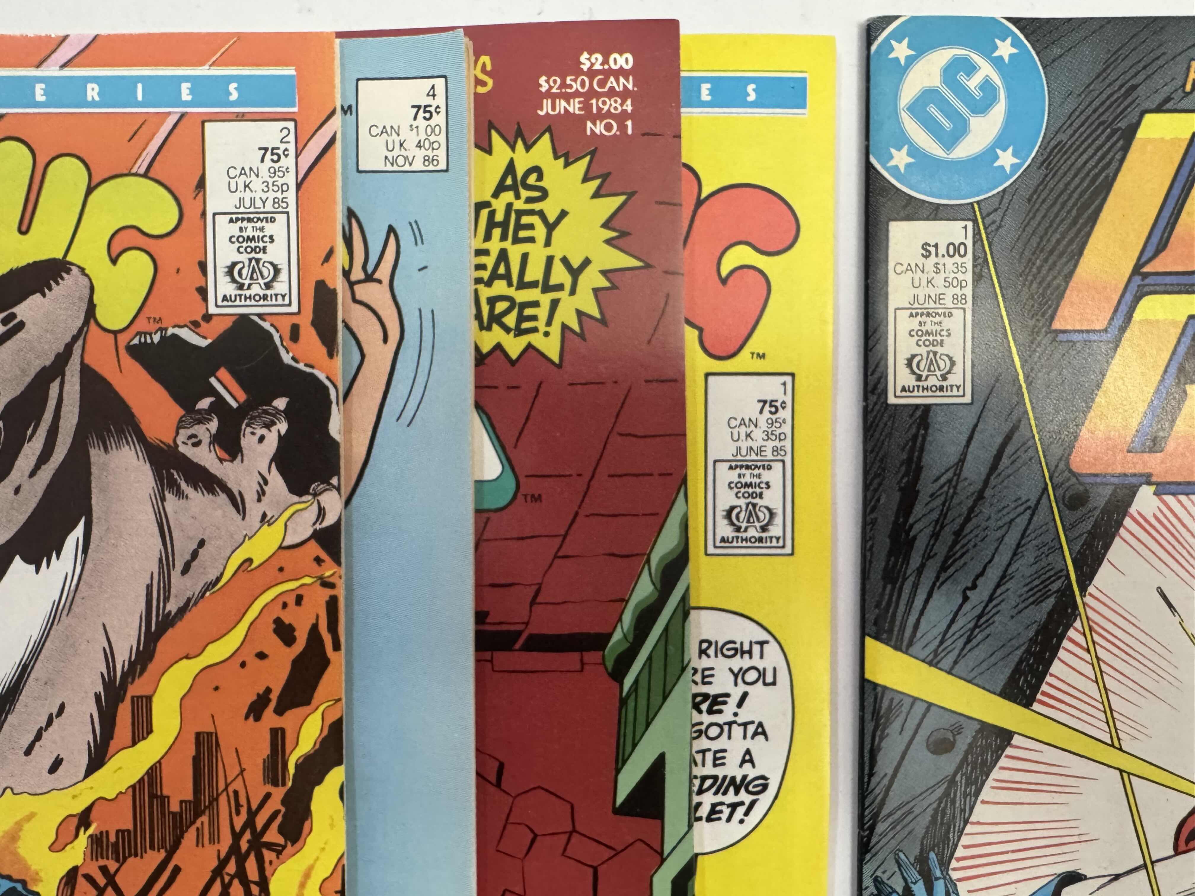 Photo 1 of 5- VINTAGE DC COMIC BOOKS