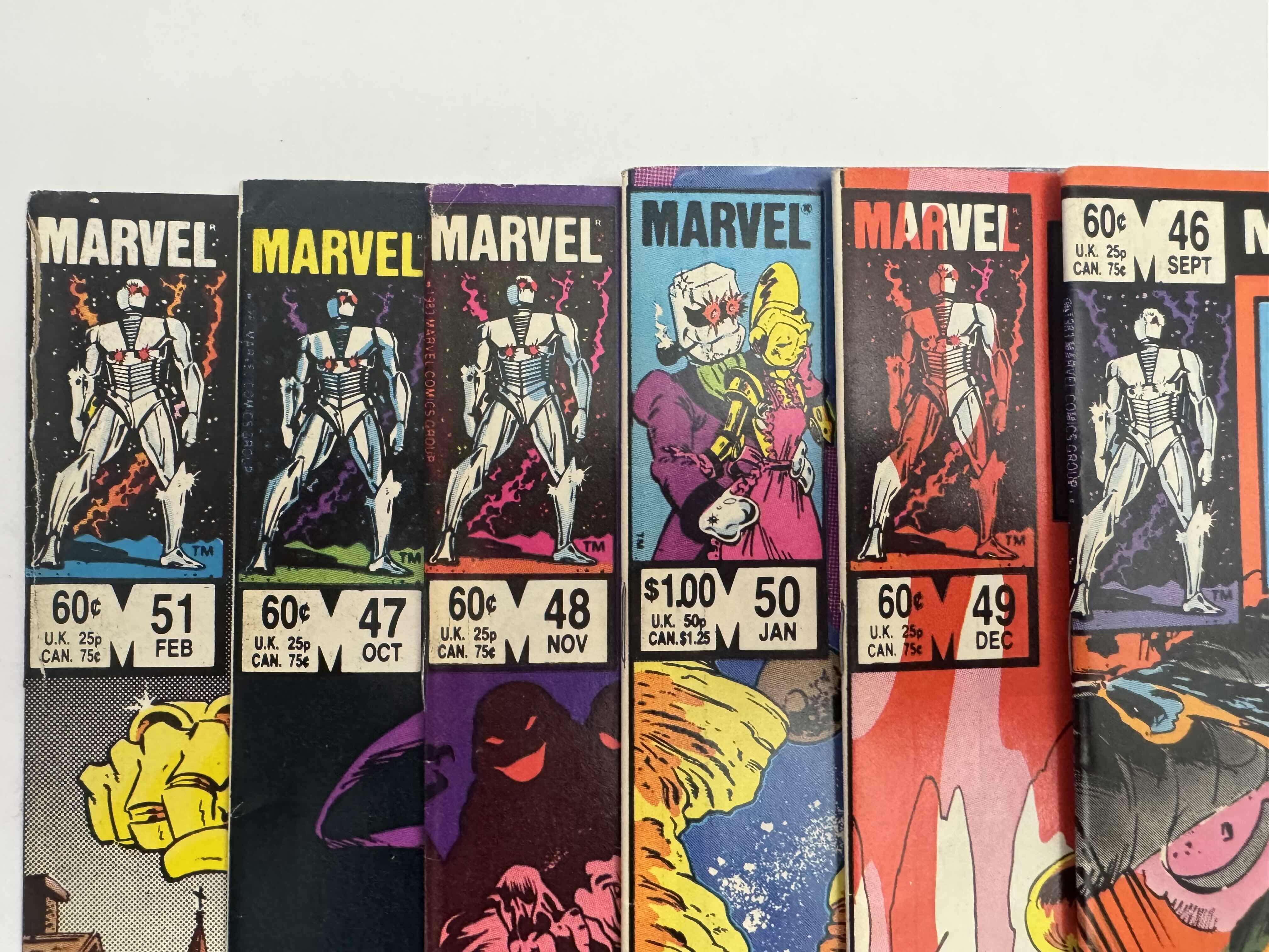 Photo 1 of 6- VINTAGE MARVEL ROM COMIC BOOKS