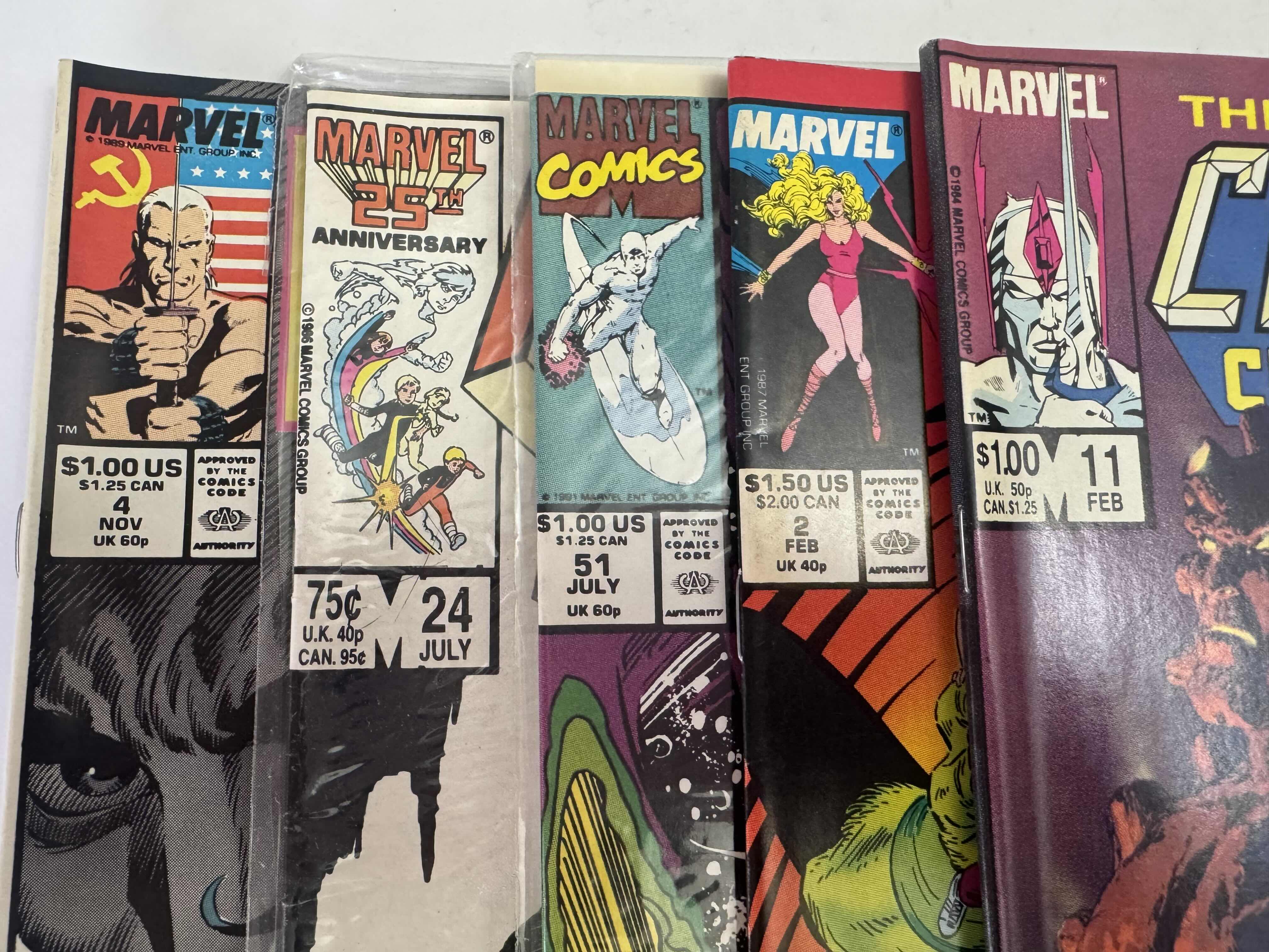 Photo 1 of 5- VINTAGE MARVEL COMIC BOOKS
