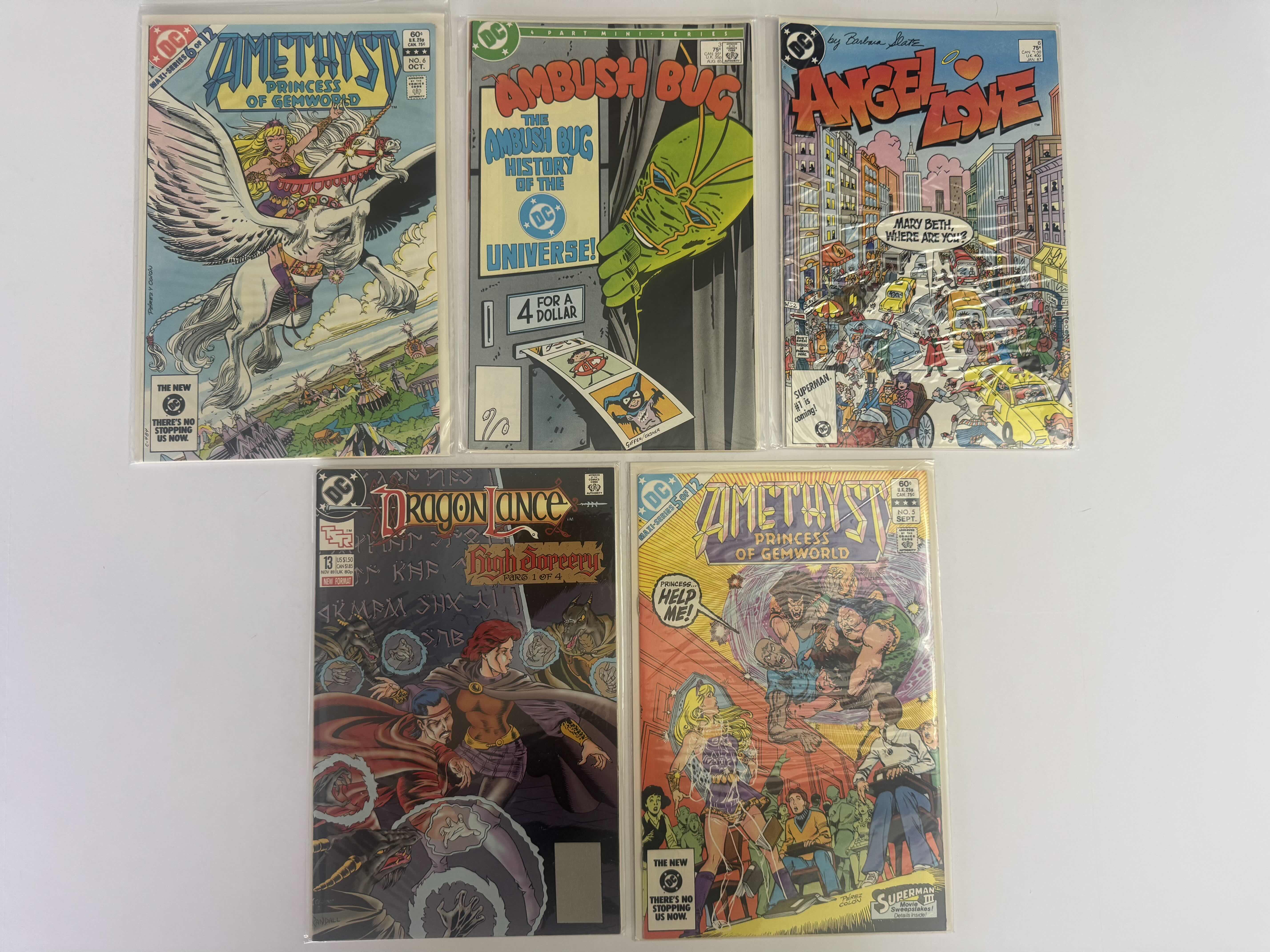 Photo 1 of 5- VINTAGE DC COMIC BOOKS
