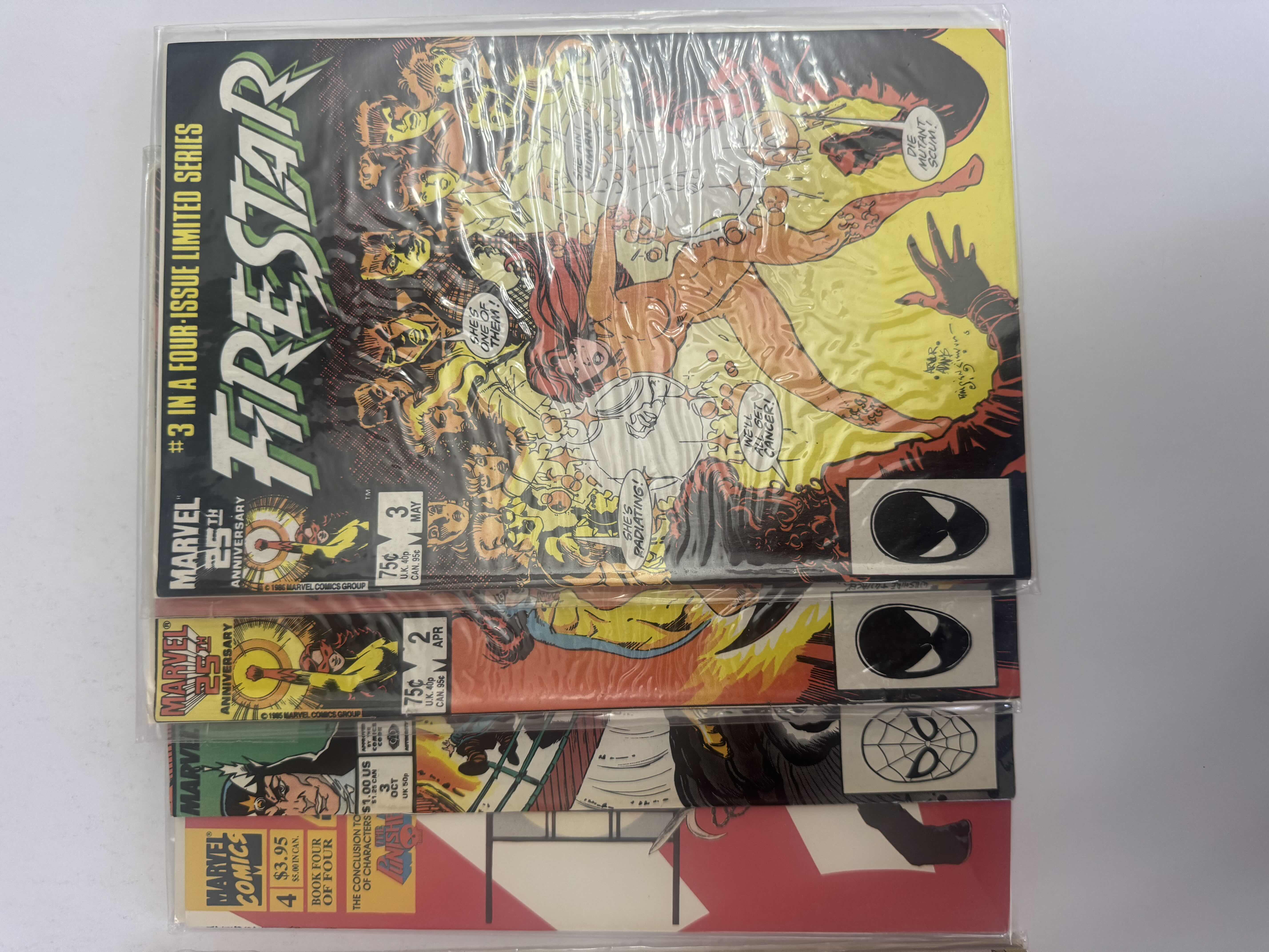 Photo 1 of 5- VINTAGE MARVEL COMIC BOOKS