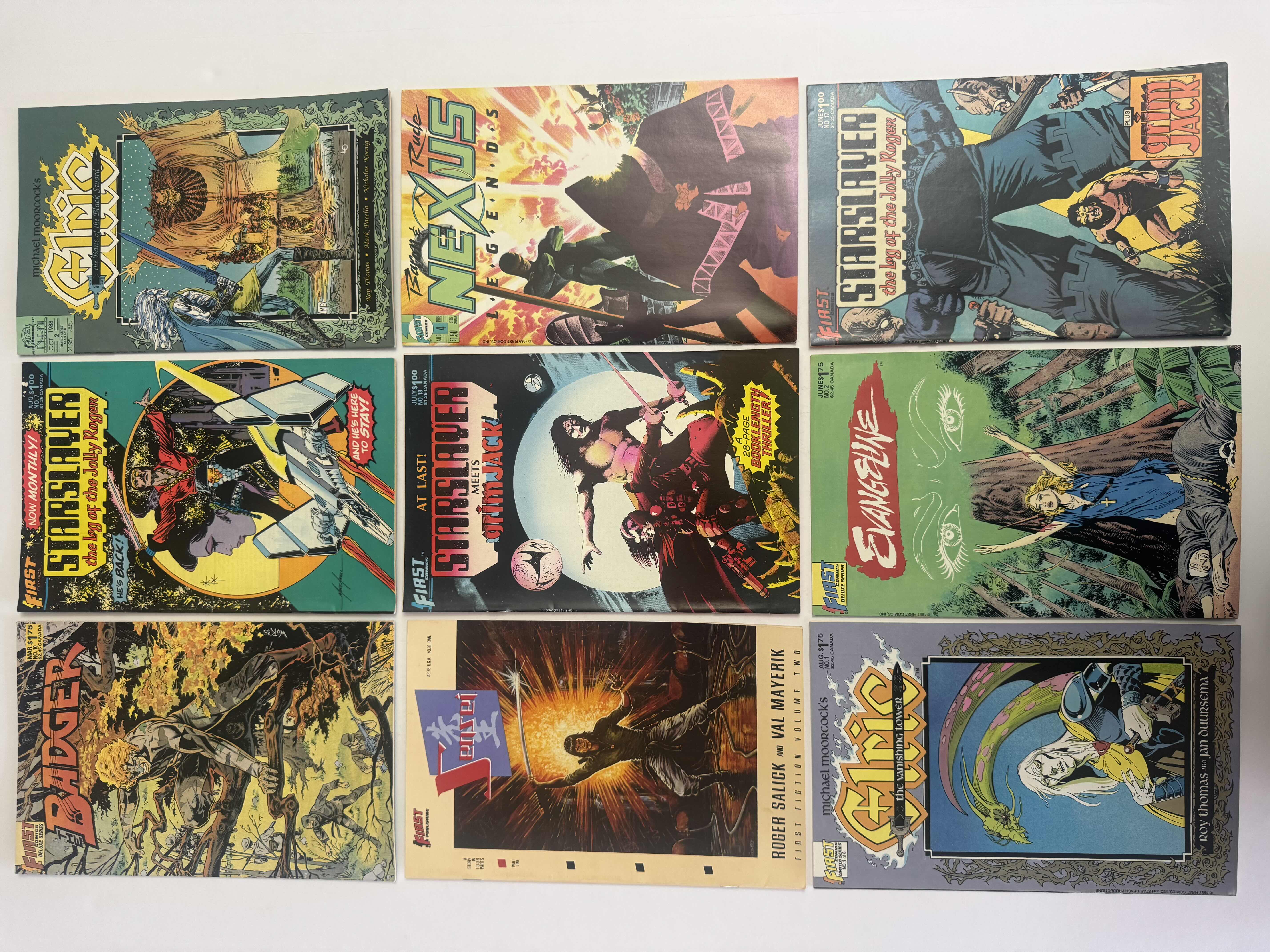 Photo 1 of 9- VINTAGE FIRST COMIC BOOKS