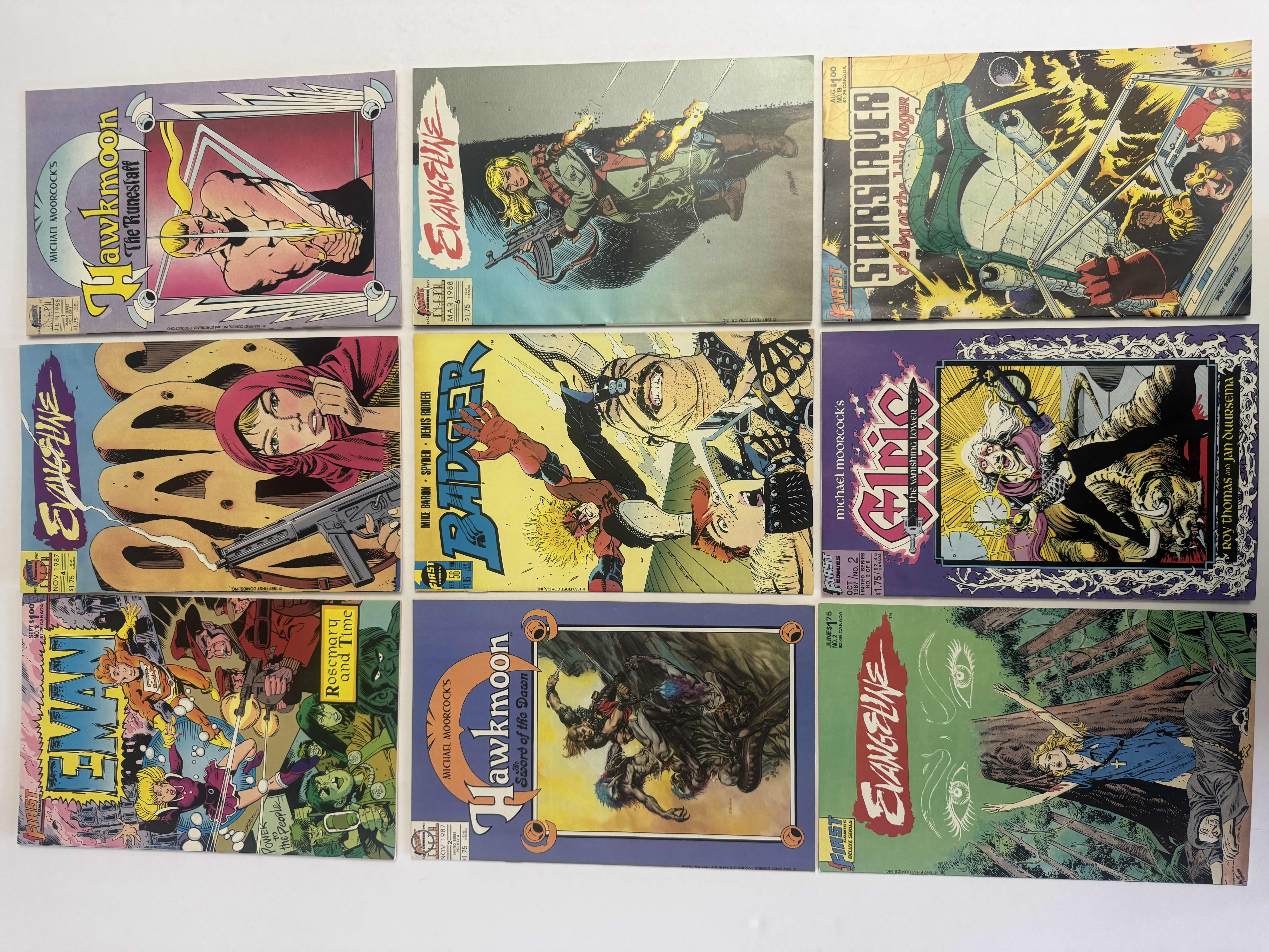 Photo 1 of 9- VINTAGE FIRST COMIC BOOKS