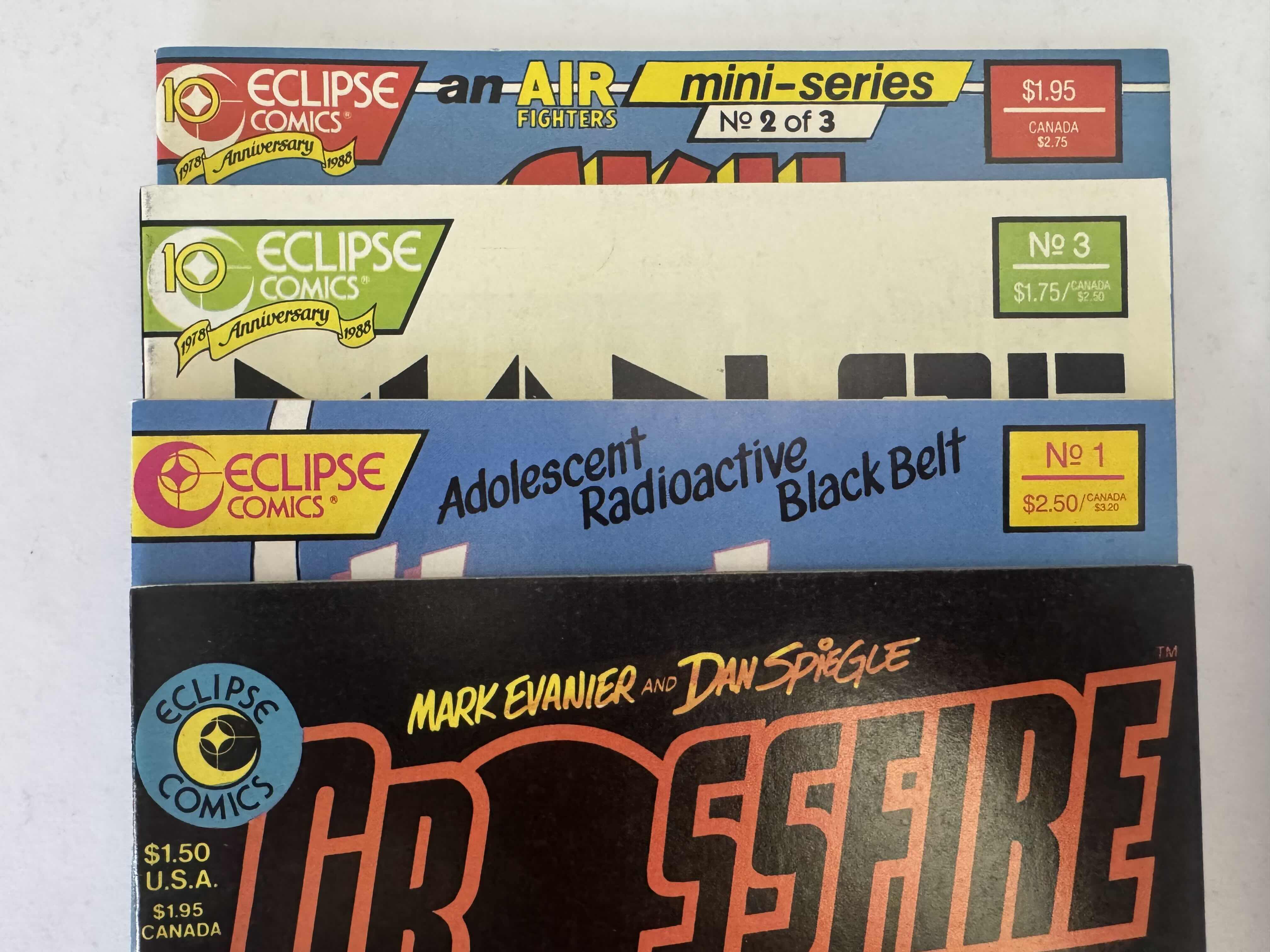 Photo 1 of 9- VINTAGE ECLIPSE COMIC BOOKS