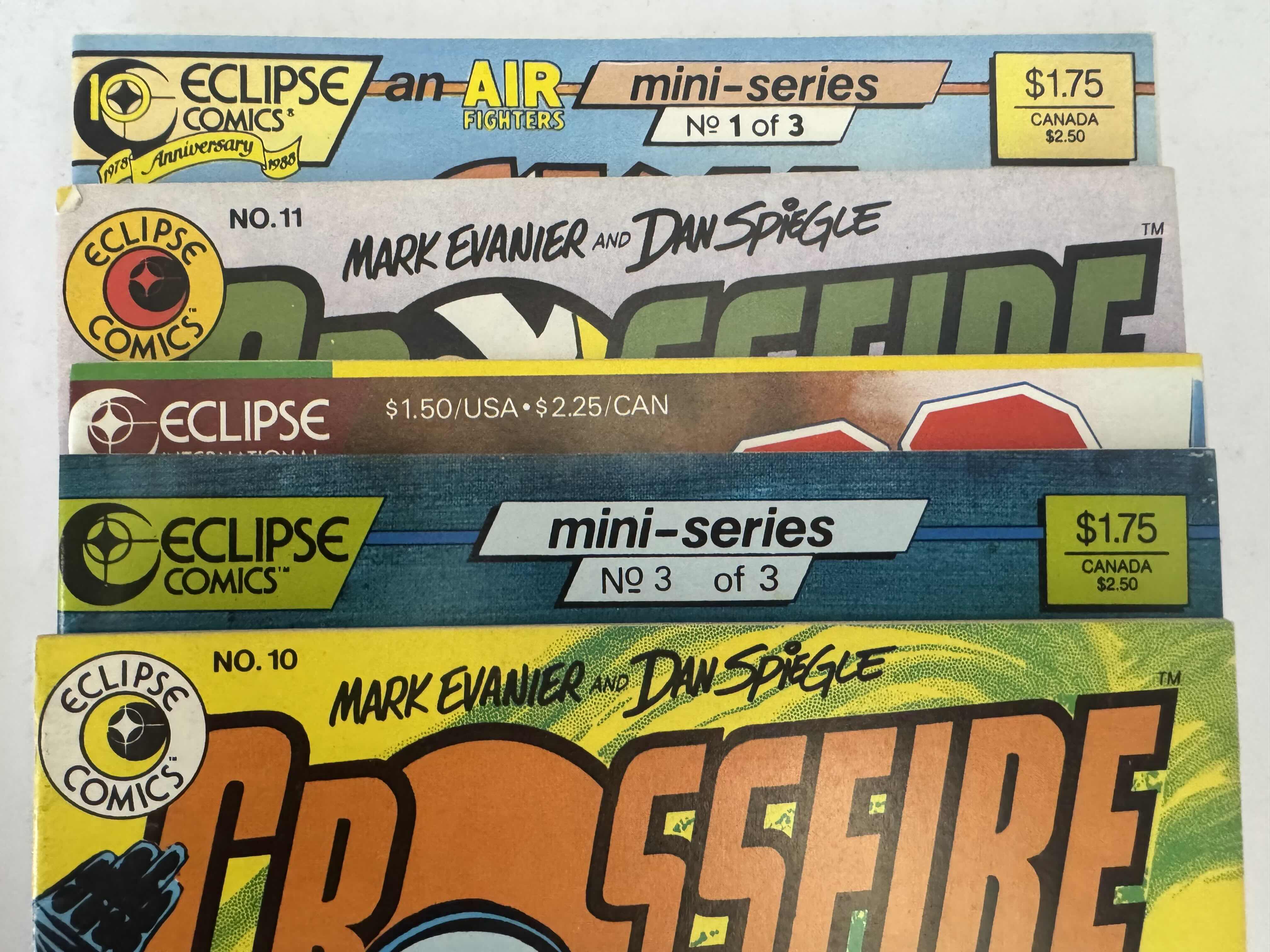 Photo 1 of 9- VINTAGE ECLIPSE COMIC BOOKS