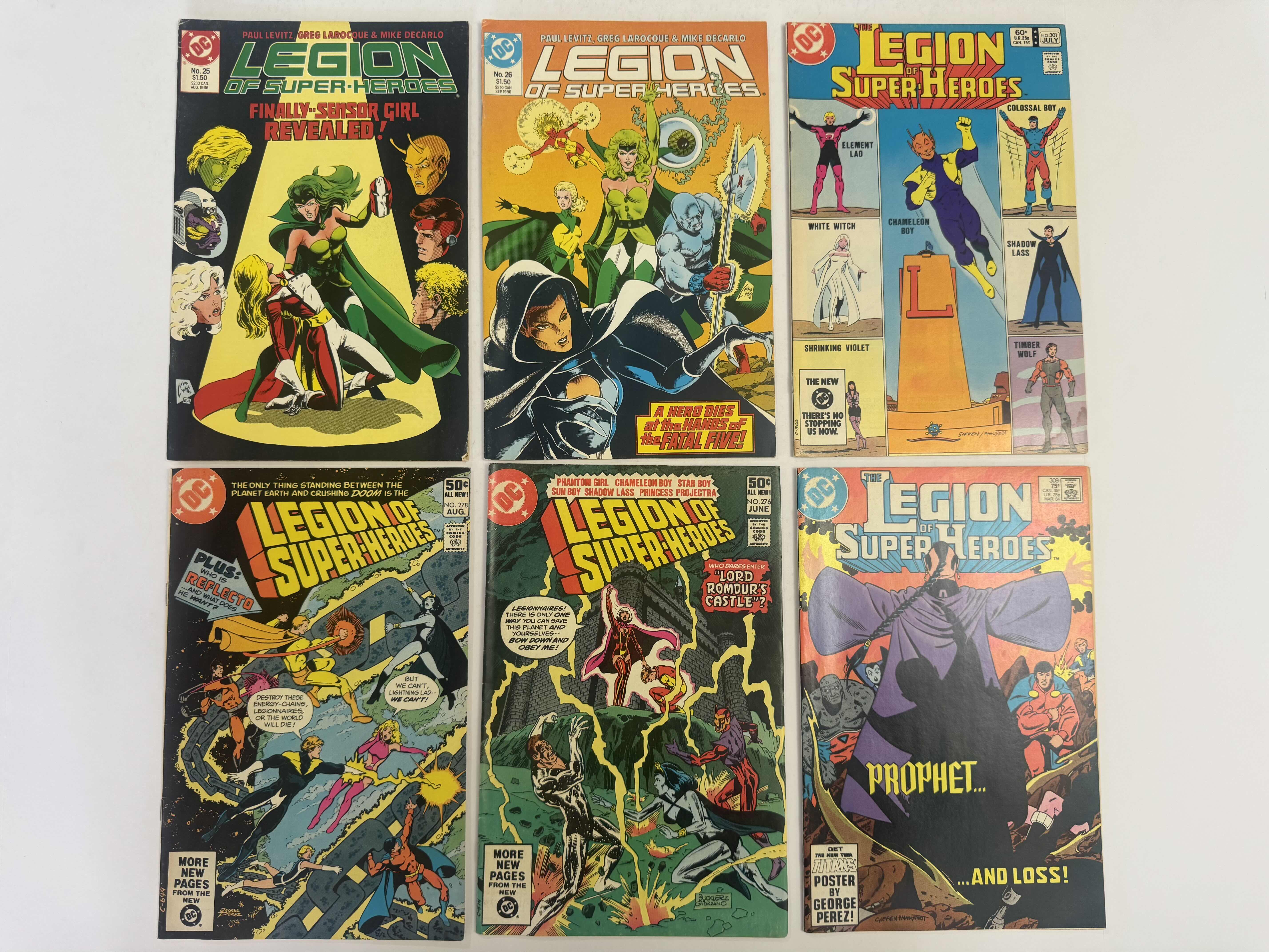 Photo 1 of 6- VINTAGE DC COMIC BOOKS