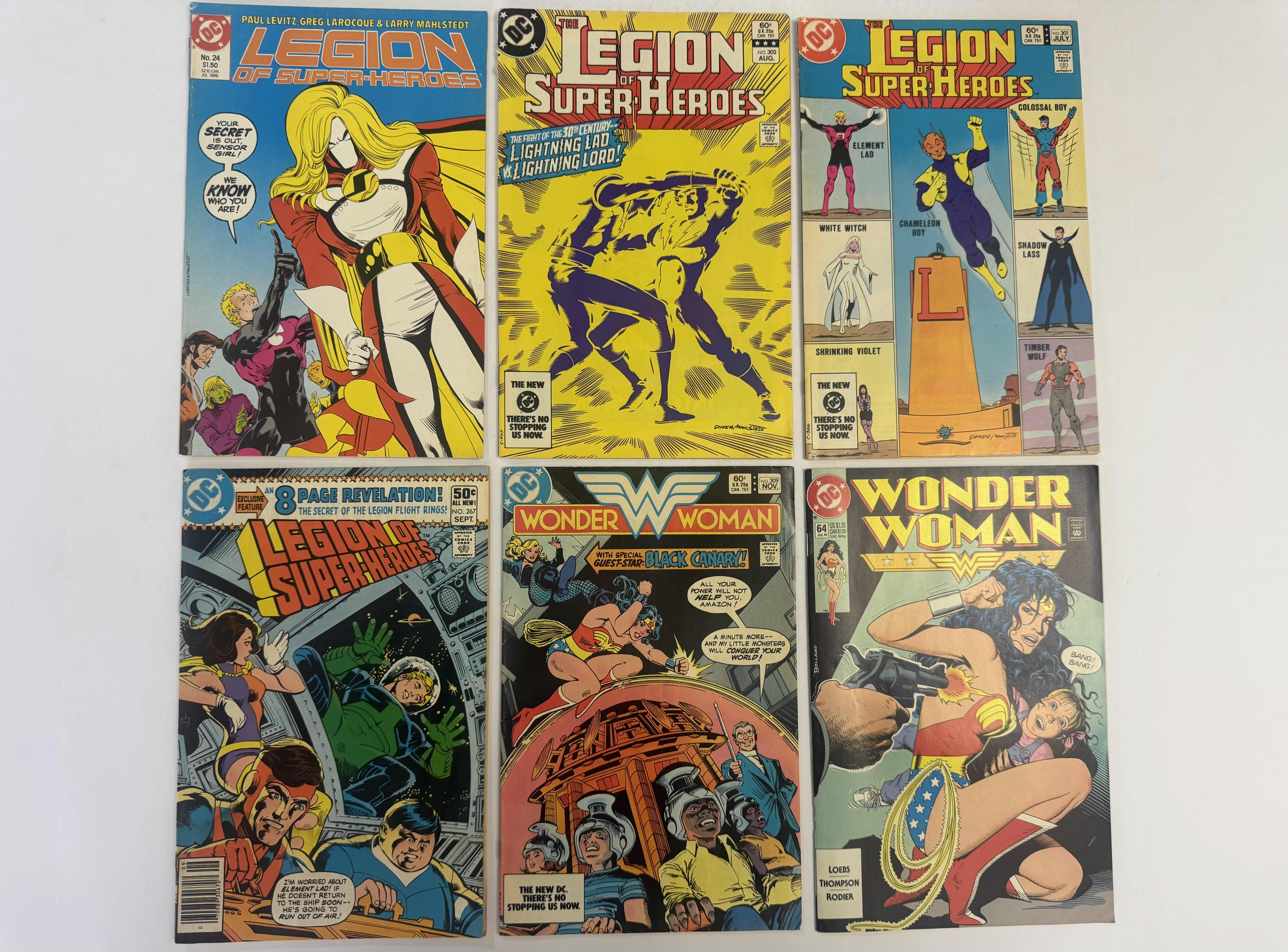 Photo 1 of 6- VINTAGE DC COMIC BOOKS