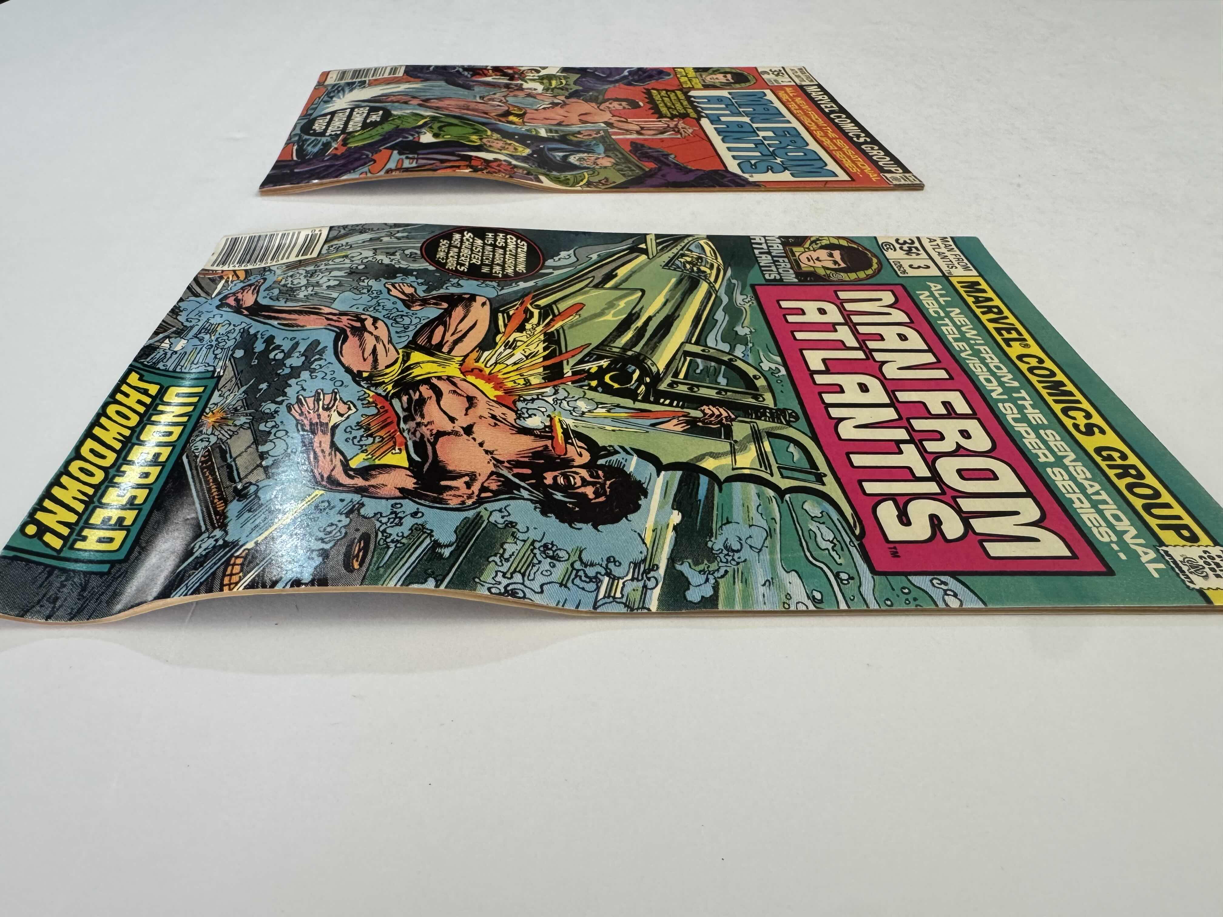 Photo 1 of 6- VINTAGE MARVEL COMIC BOOKS