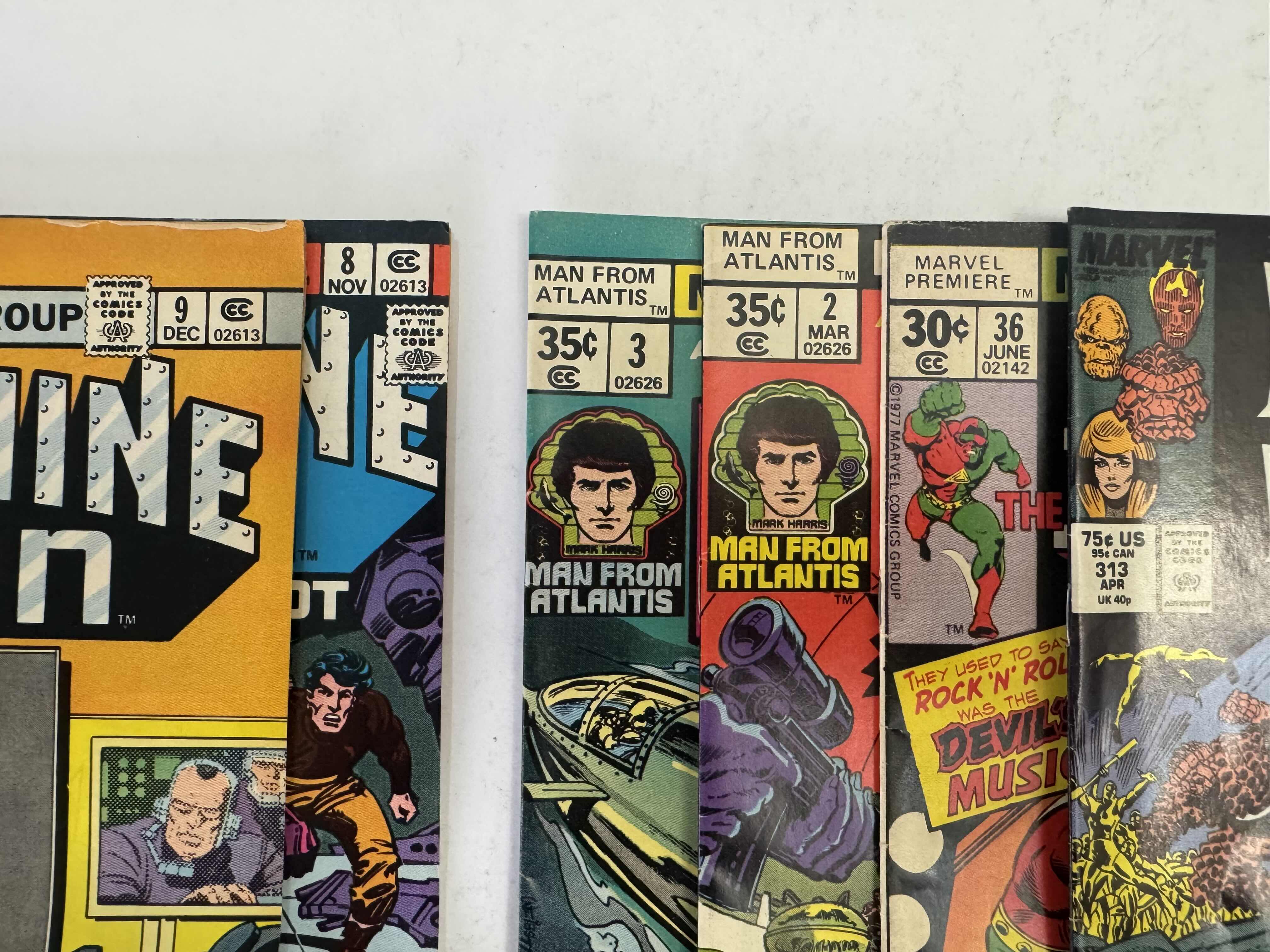 Photo 1 of 6- VINTAGE MARVEL COMIC BOOKS