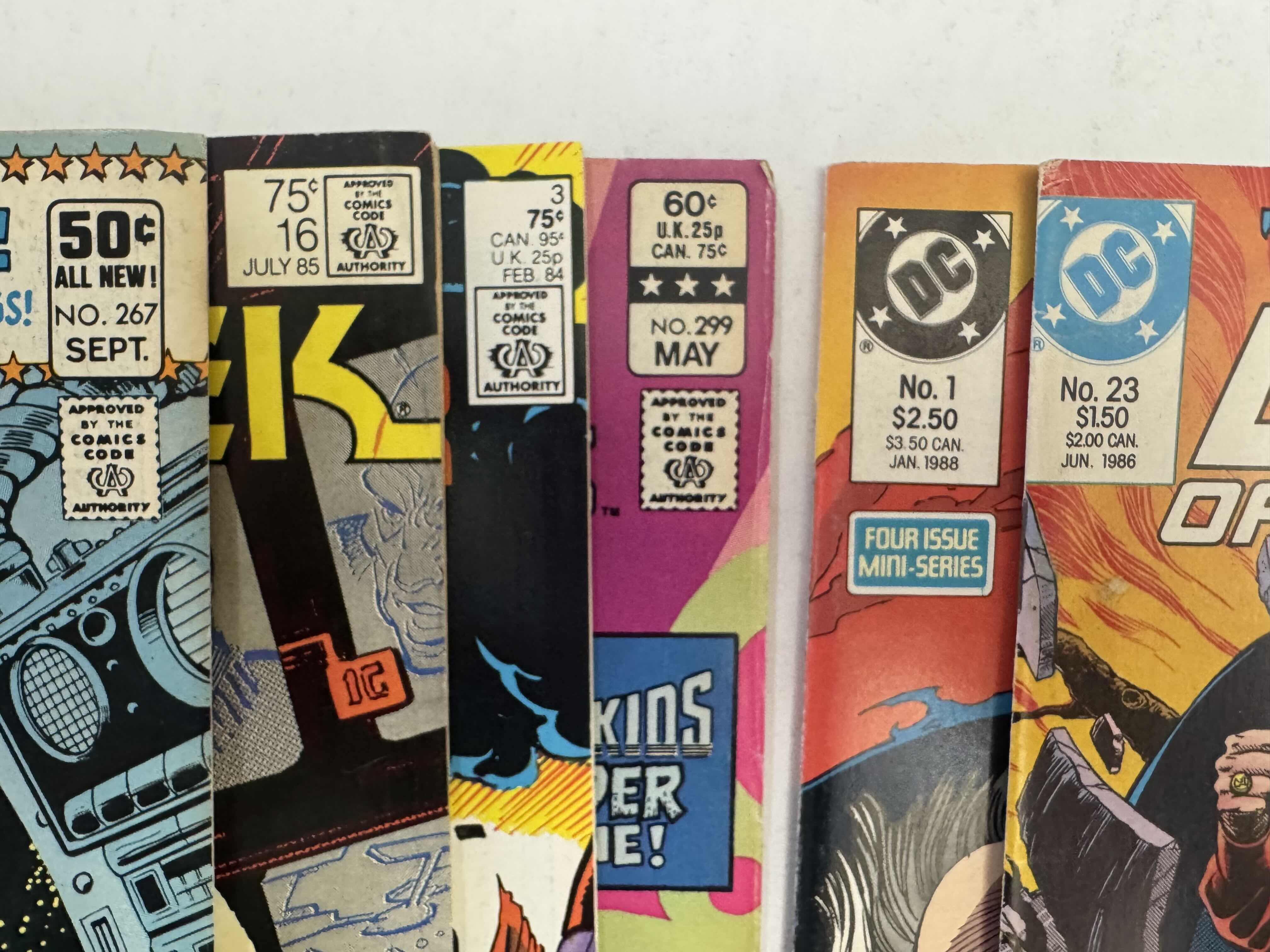 Photo 1 of 6- VINTAGE DC COMIC BOOKS