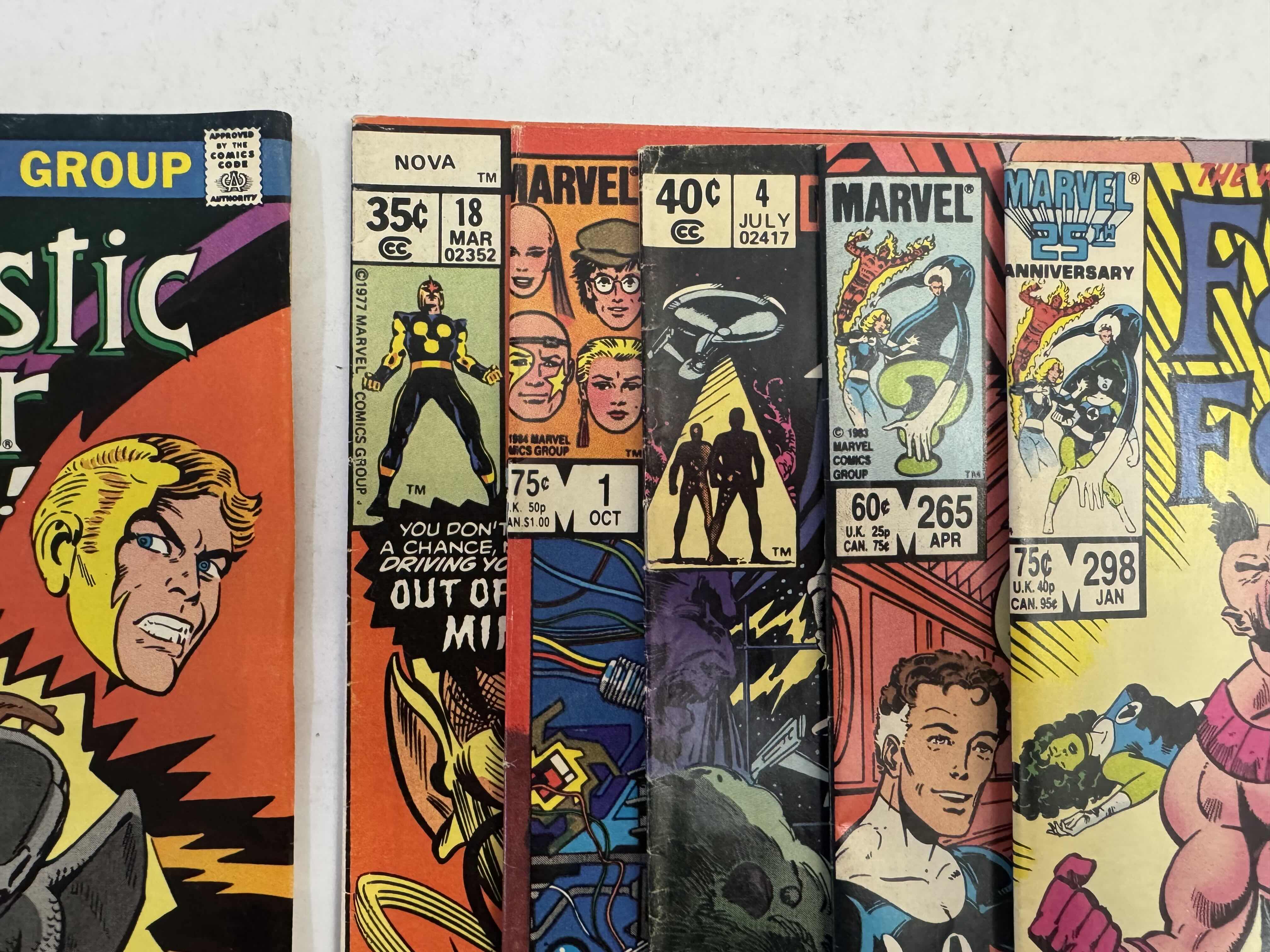 Photo 1 of 6- VINTAGE MARVEL COMIC BOOKS