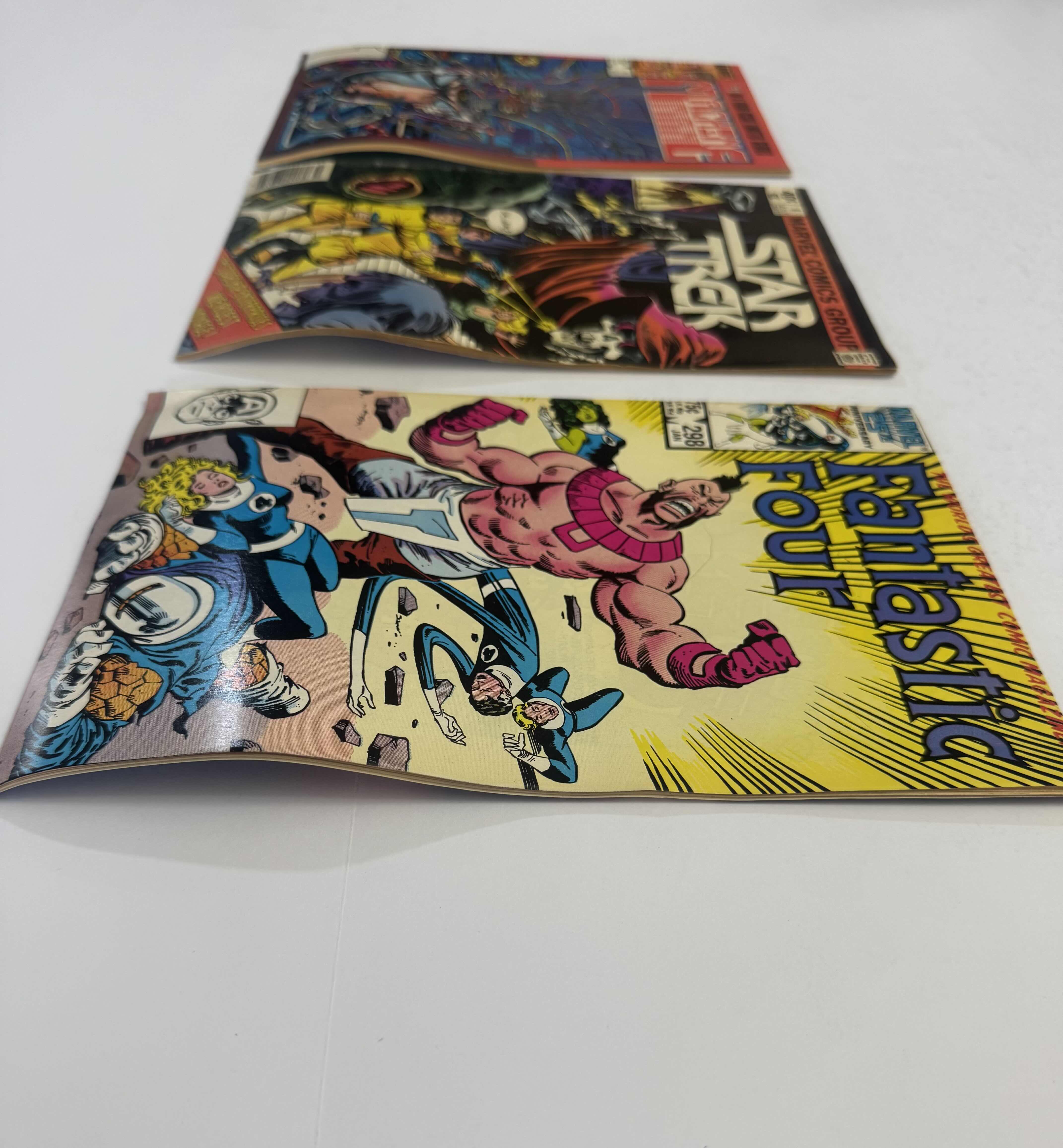 Photo 1 of 6- VINTAGE MARVEL COMIC BOOKS