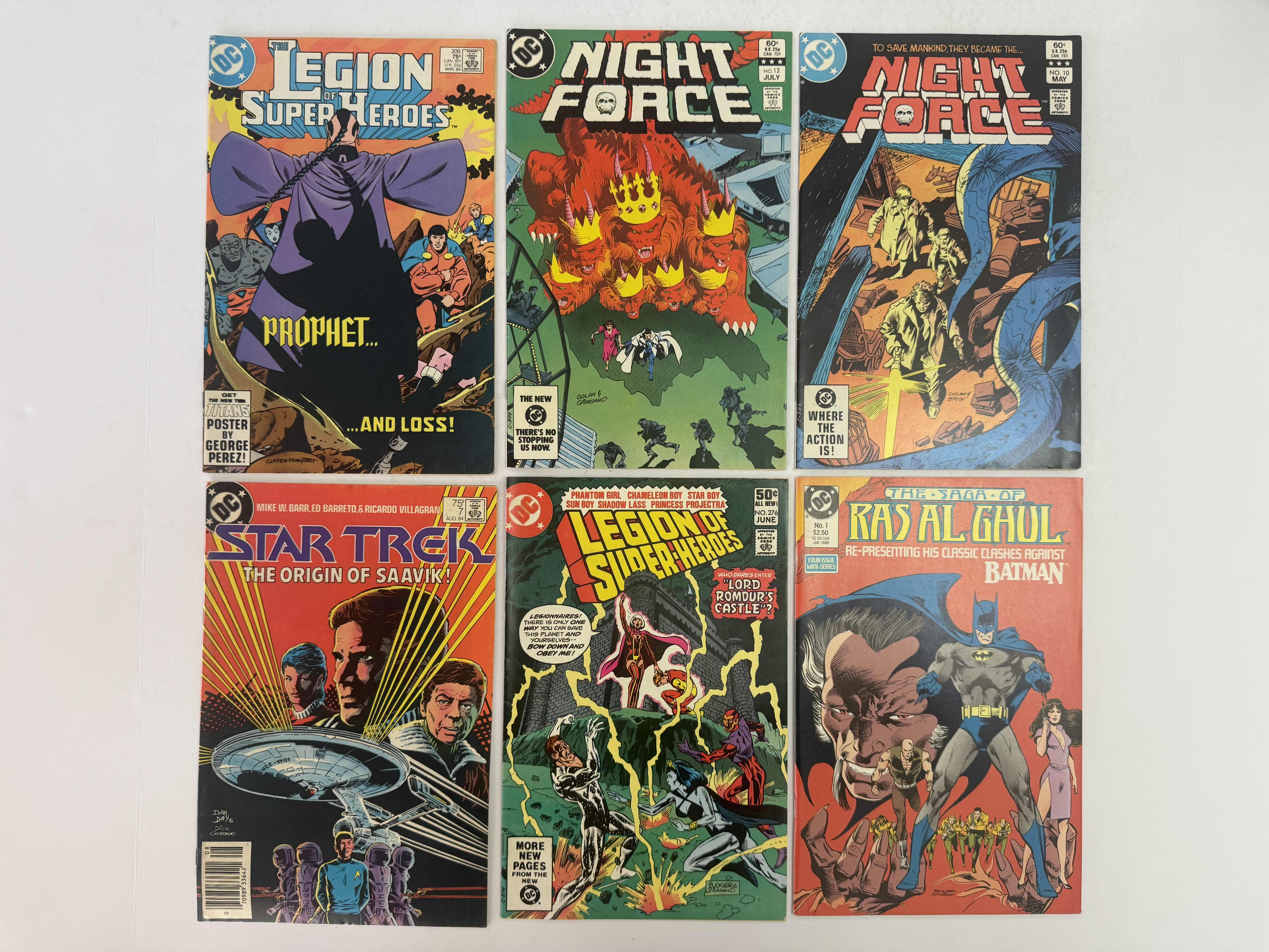 Photo 1 of 6- VINTAGE DC COMIC BOOKS