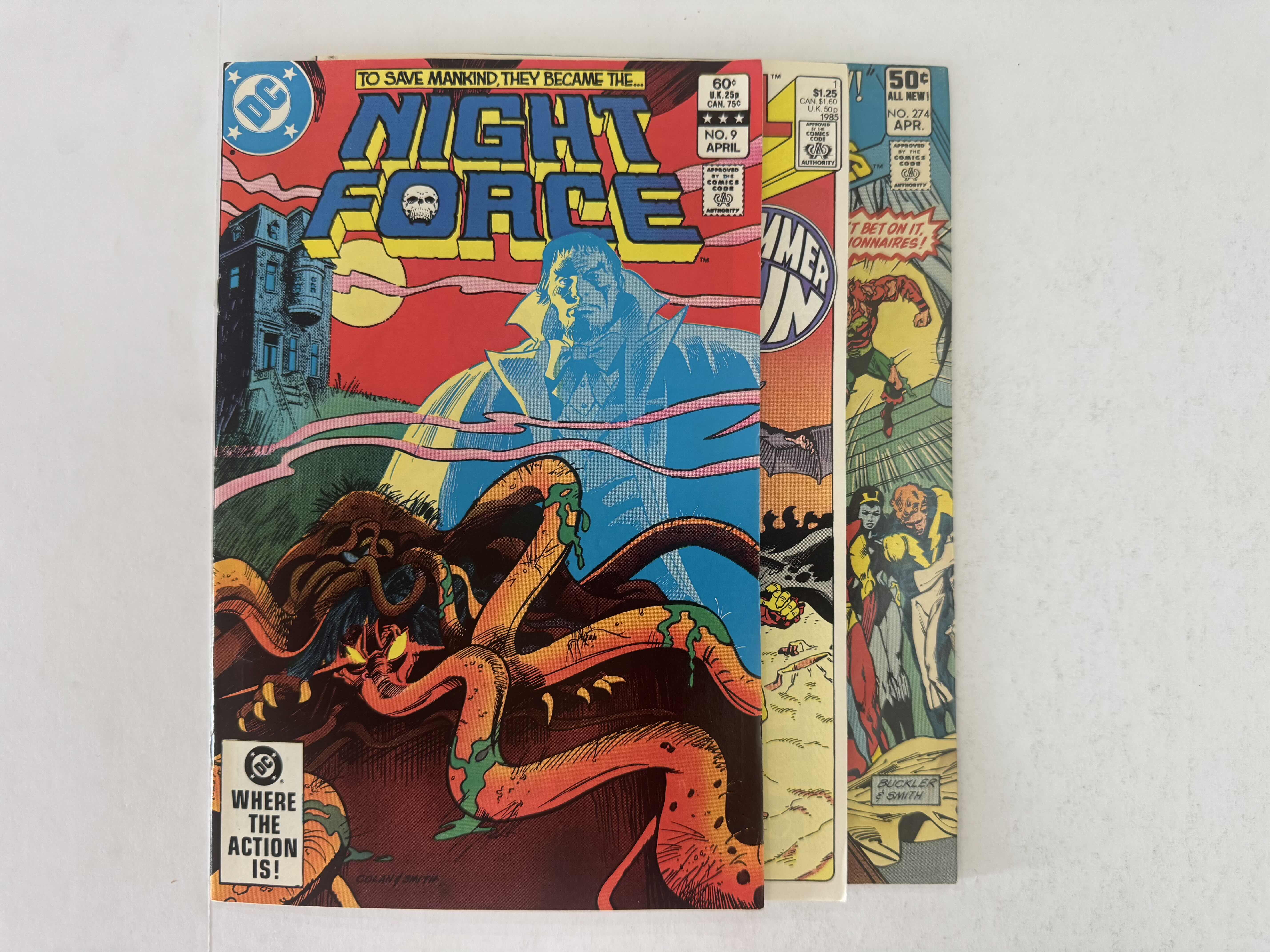 Photo 1 of 9- VINTAGE DC AND MARVEL COMIC BOOKS