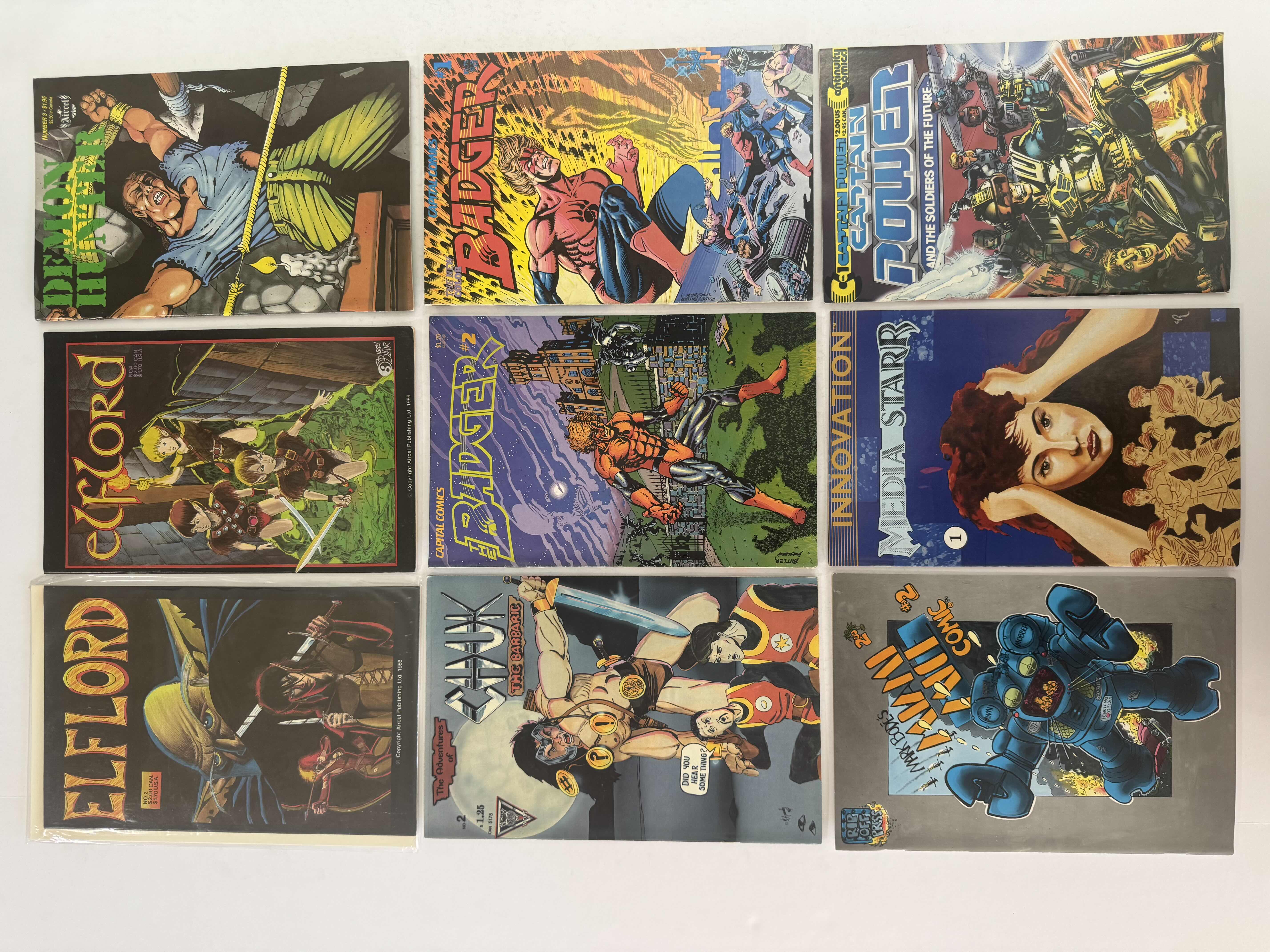 Photo 1 of 9- ASSORTED VINTAGE COMIC BOOK LOT