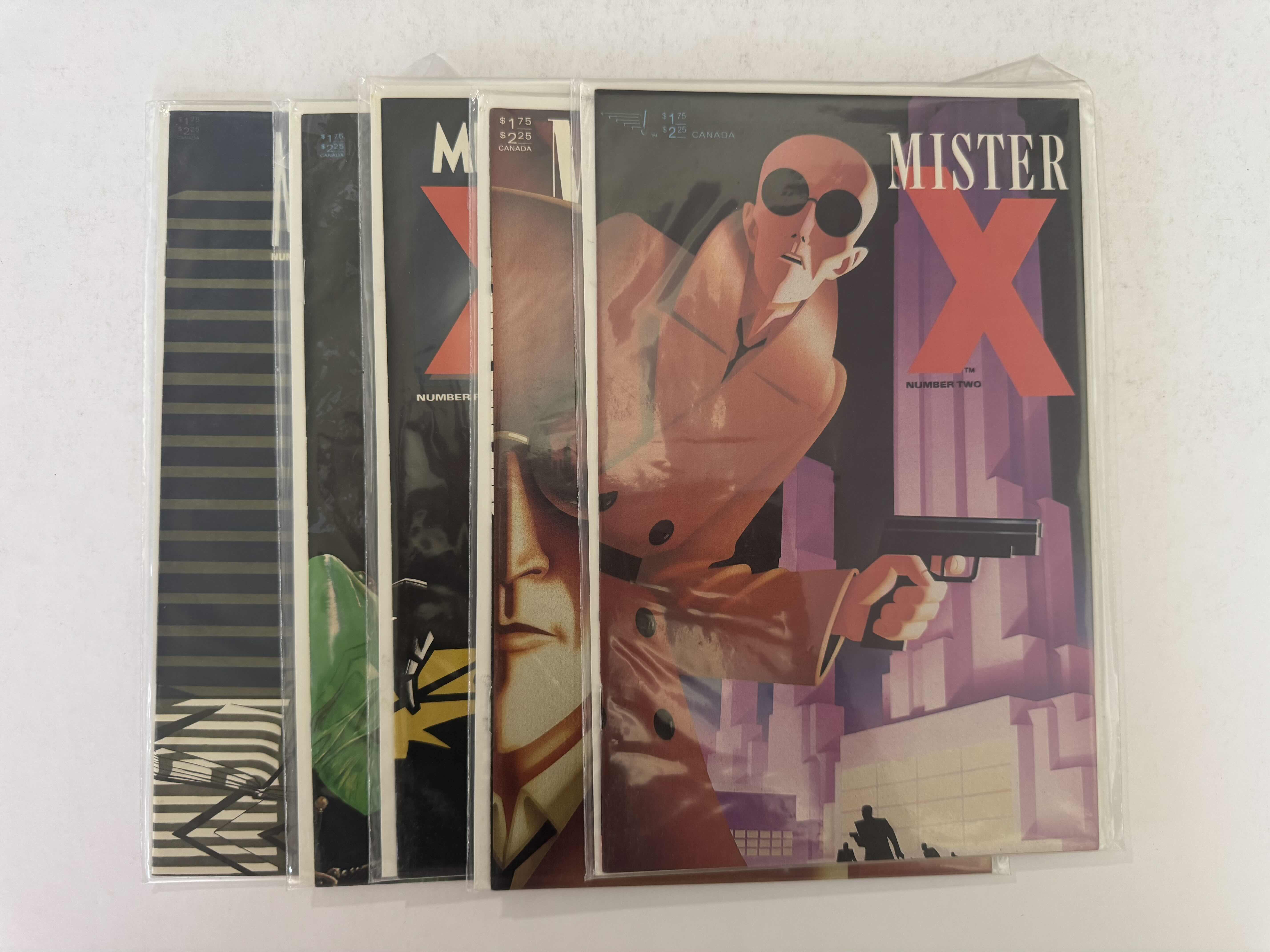 Photo 1 of 5- VINTAGE MISTER X COMIC BOOKS