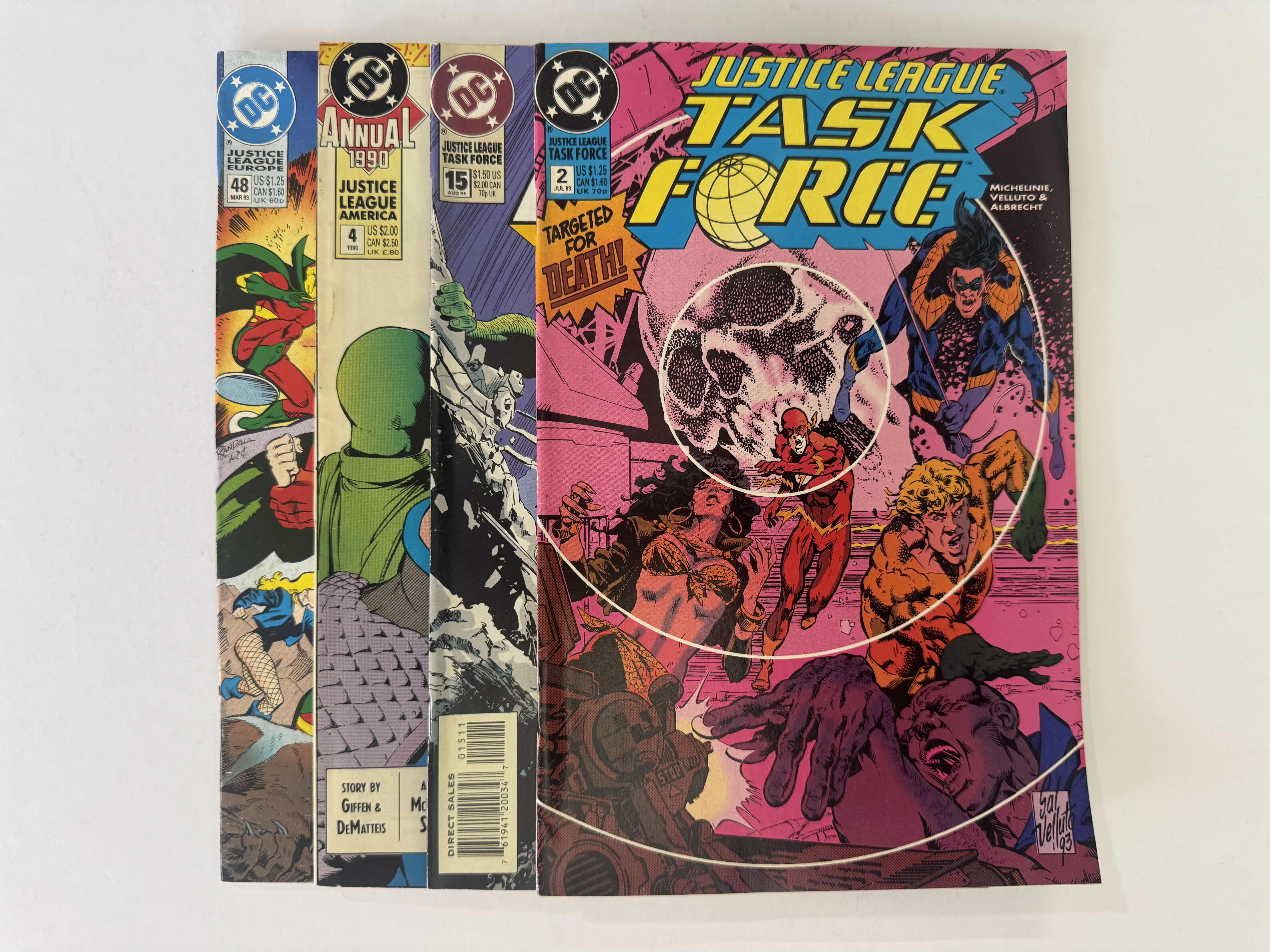 Photo 1 of 9- VINTAGE JUSTICE LEAGUE COMIC BOOKS