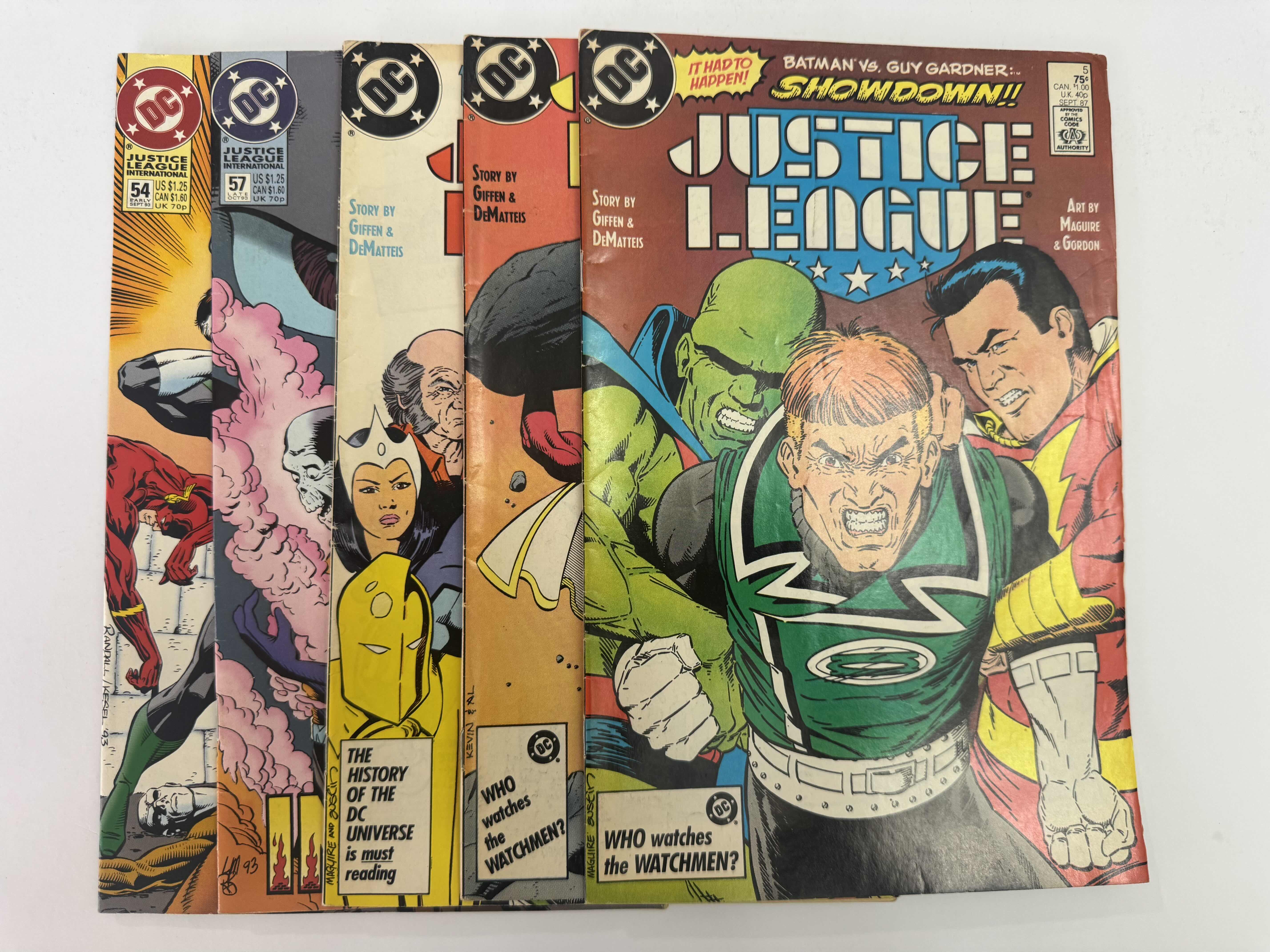 Photo 1 of 9- VINTAGE JUSTICE LEAGUE COMIC BOOKS