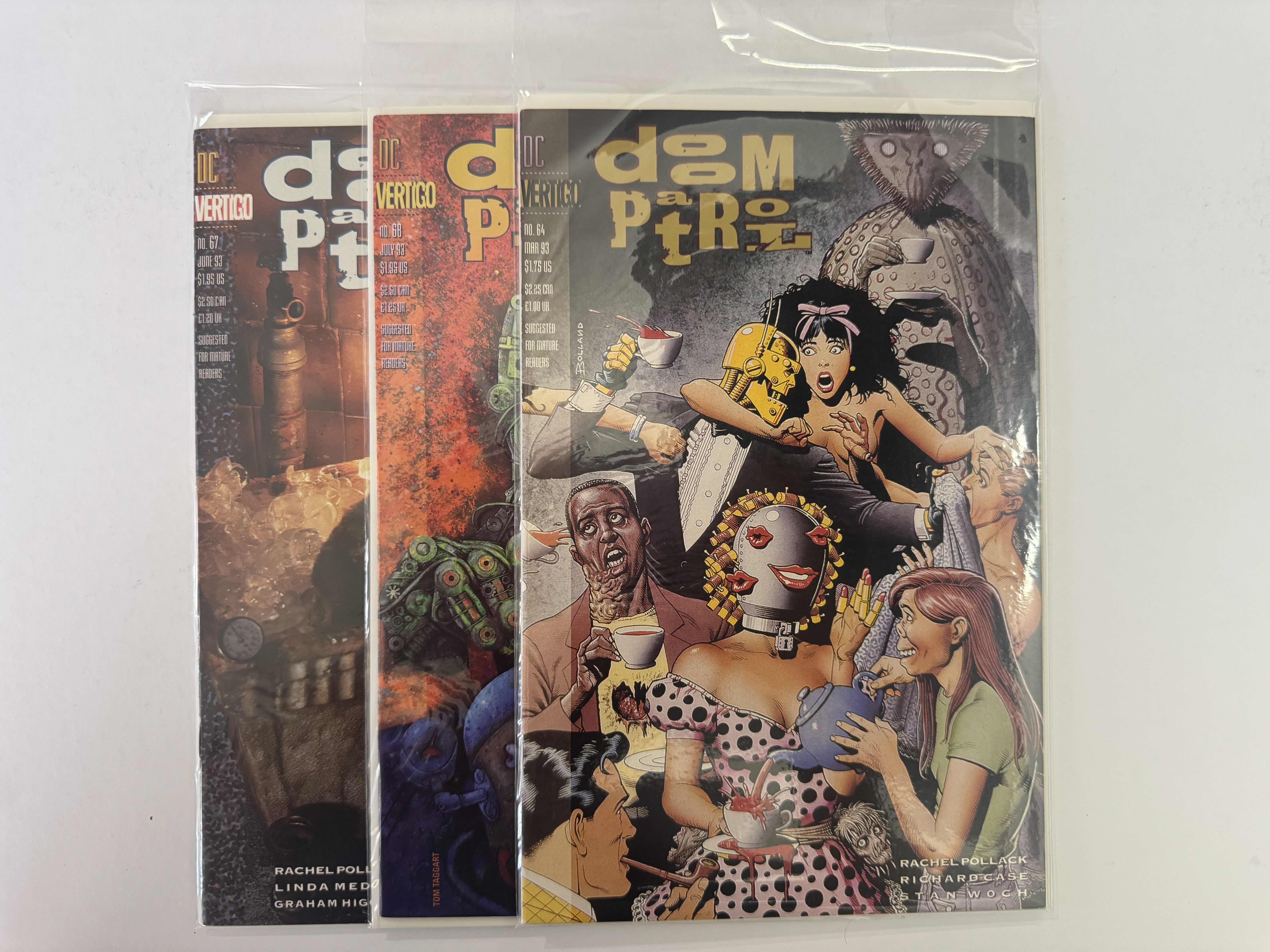 Photo 1 of 6- VINTAGE DC DOOM PATROL COMIC BOOKS
