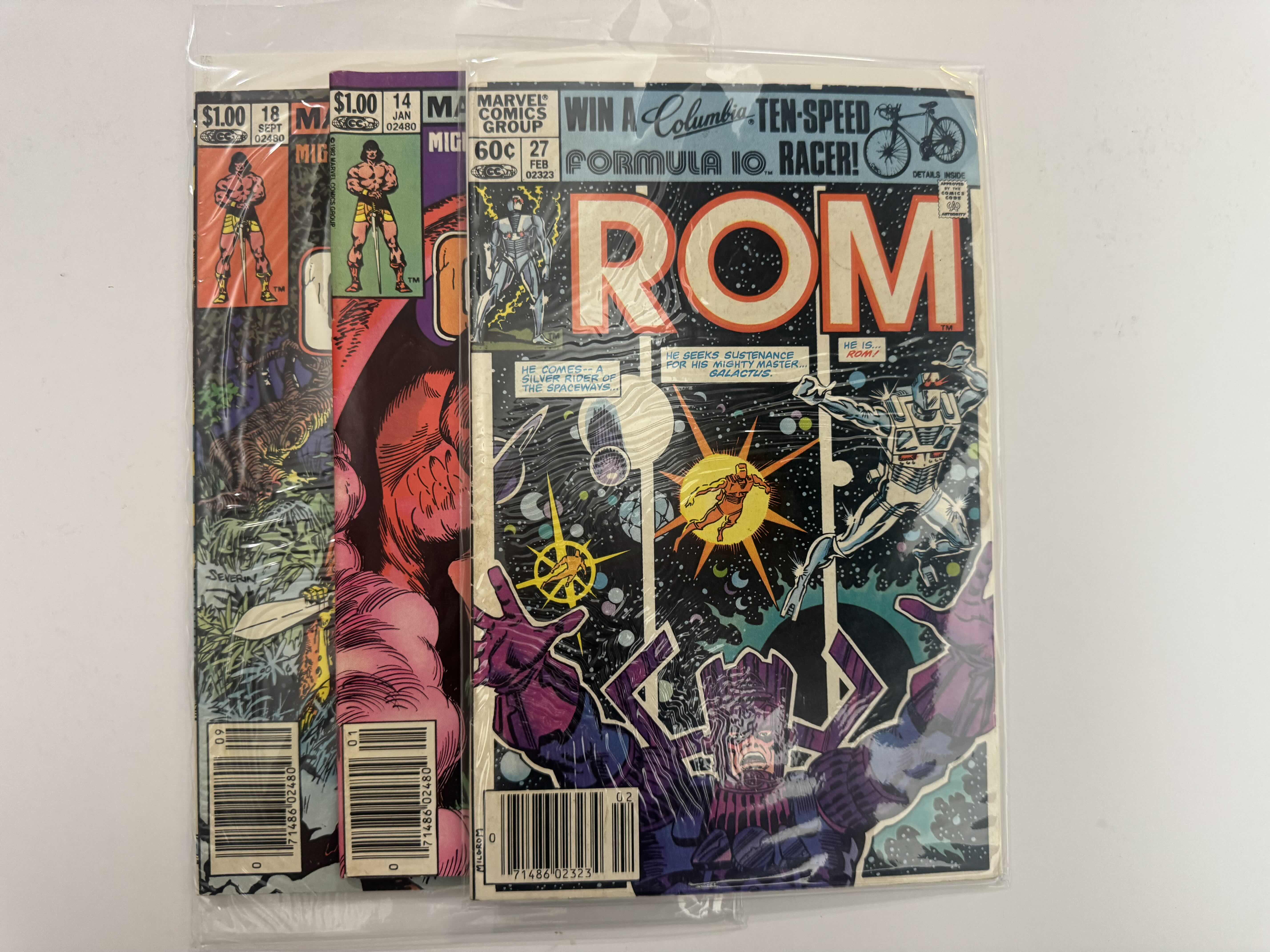 Photo 1 of 6- VINTAGE MARVEL COMIC BOOKS