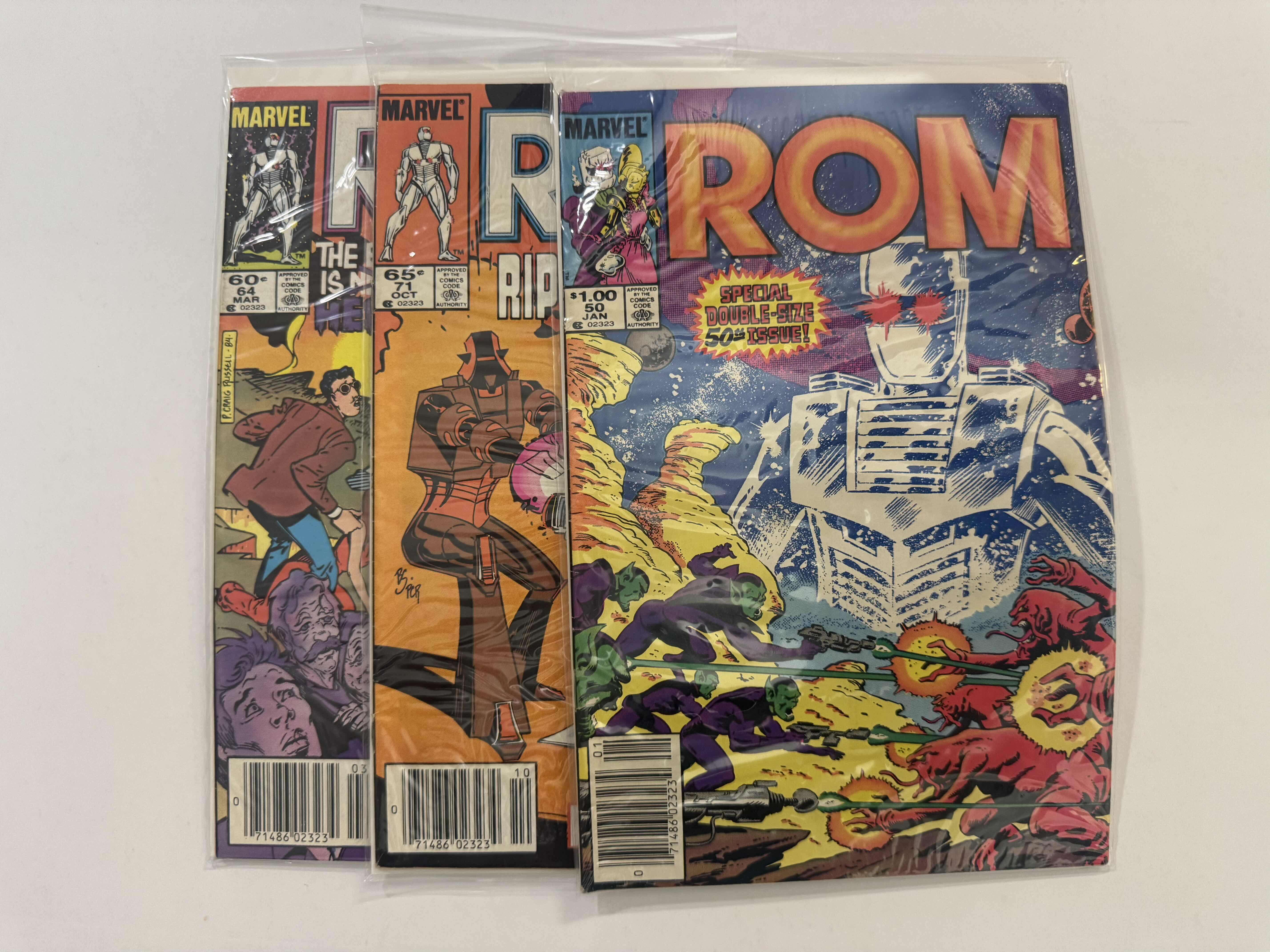 Photo 1 of 6- VINTAGE MARVEL COMIC BOOKS
