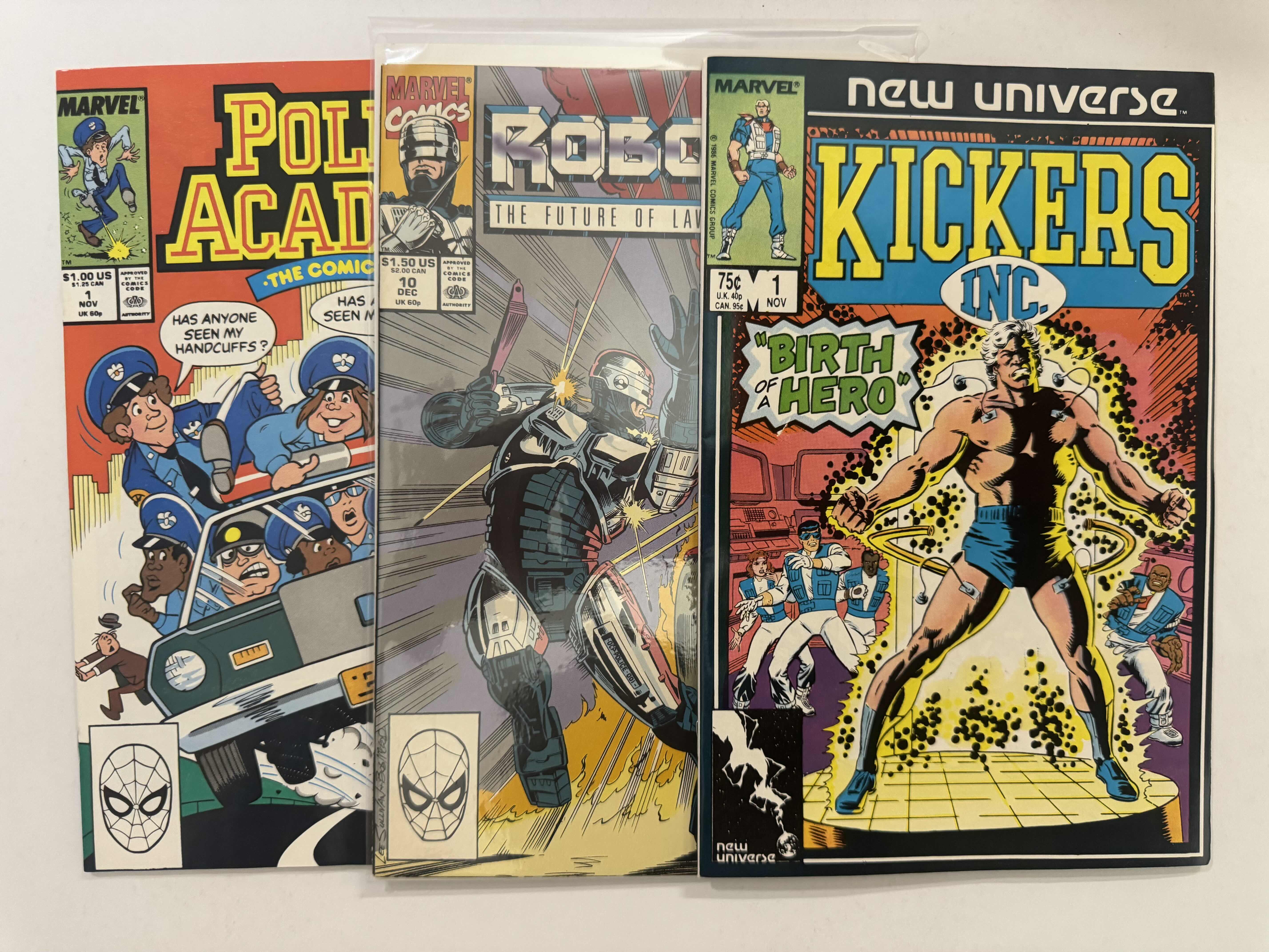 Photo 1 of 6- VINTAGE MARVEL COMIC BOOKS