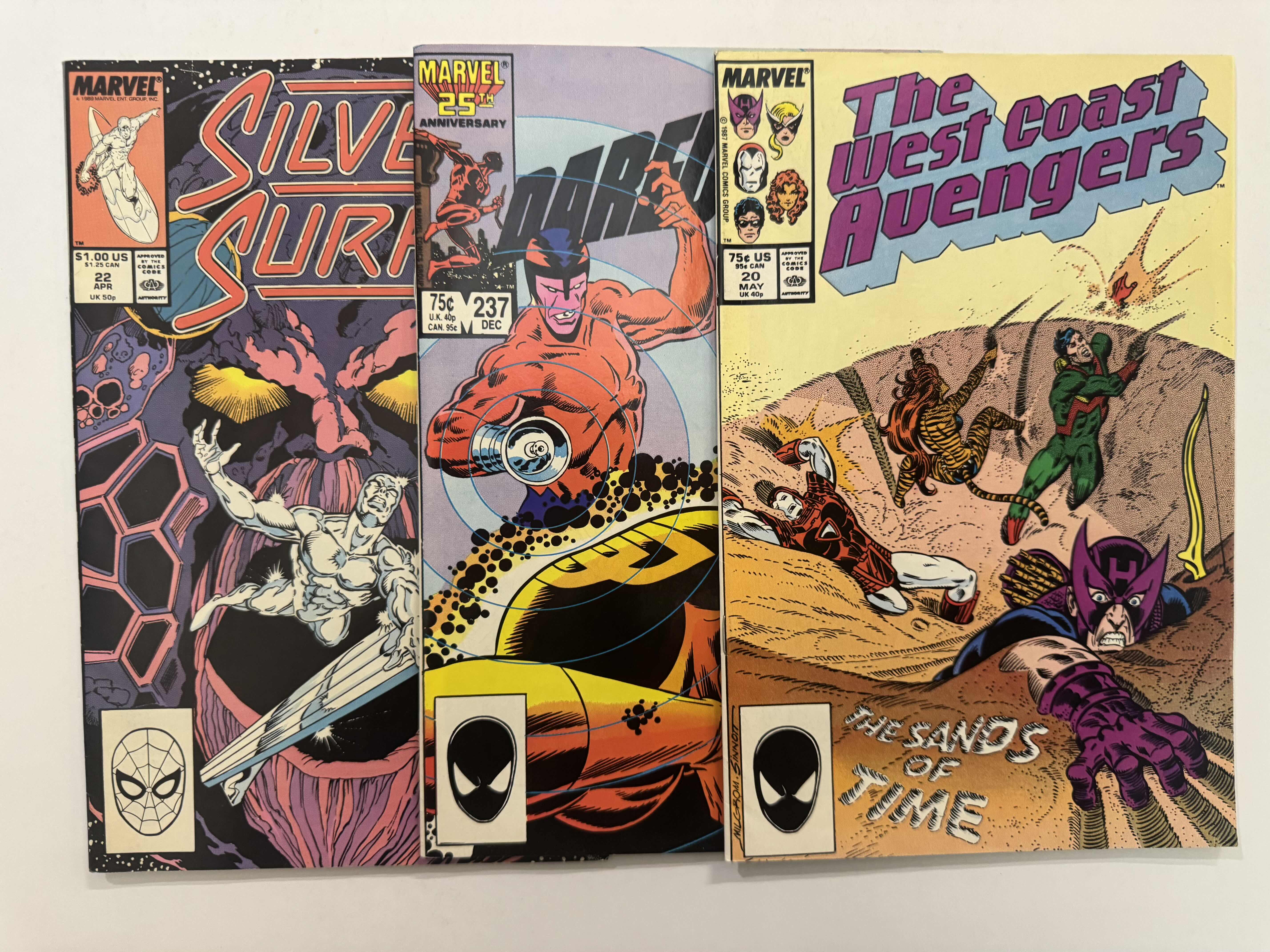 Photo 1 of 6- VINTAGE MARVEL COMIC BOOKS