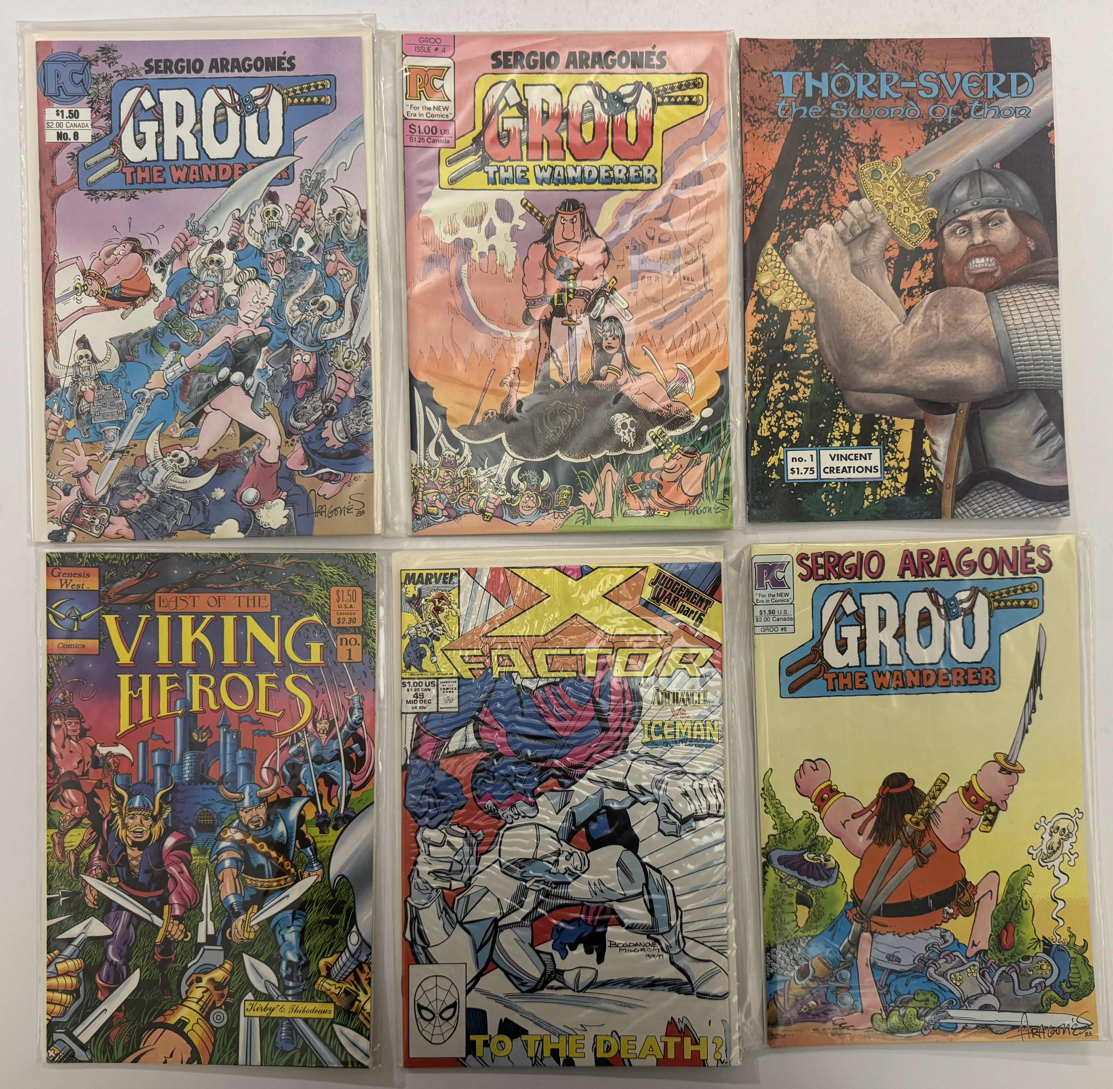 Photo 1 of 6- ASSORTED VINTAGE COMIC BOOKS
