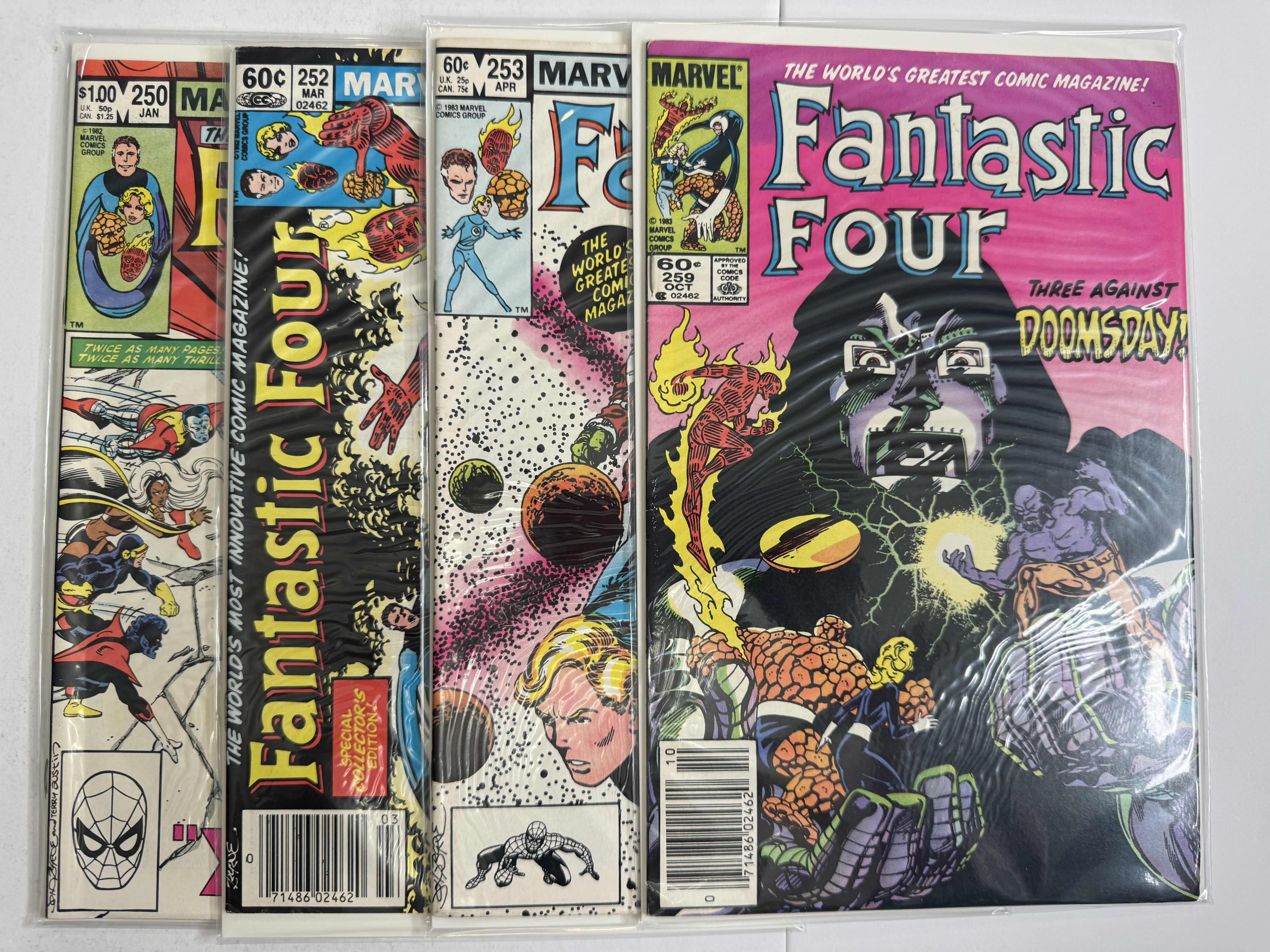Photo 1 of 9-VINTAGE FANTASTIC FOUR COMIC BOOKS