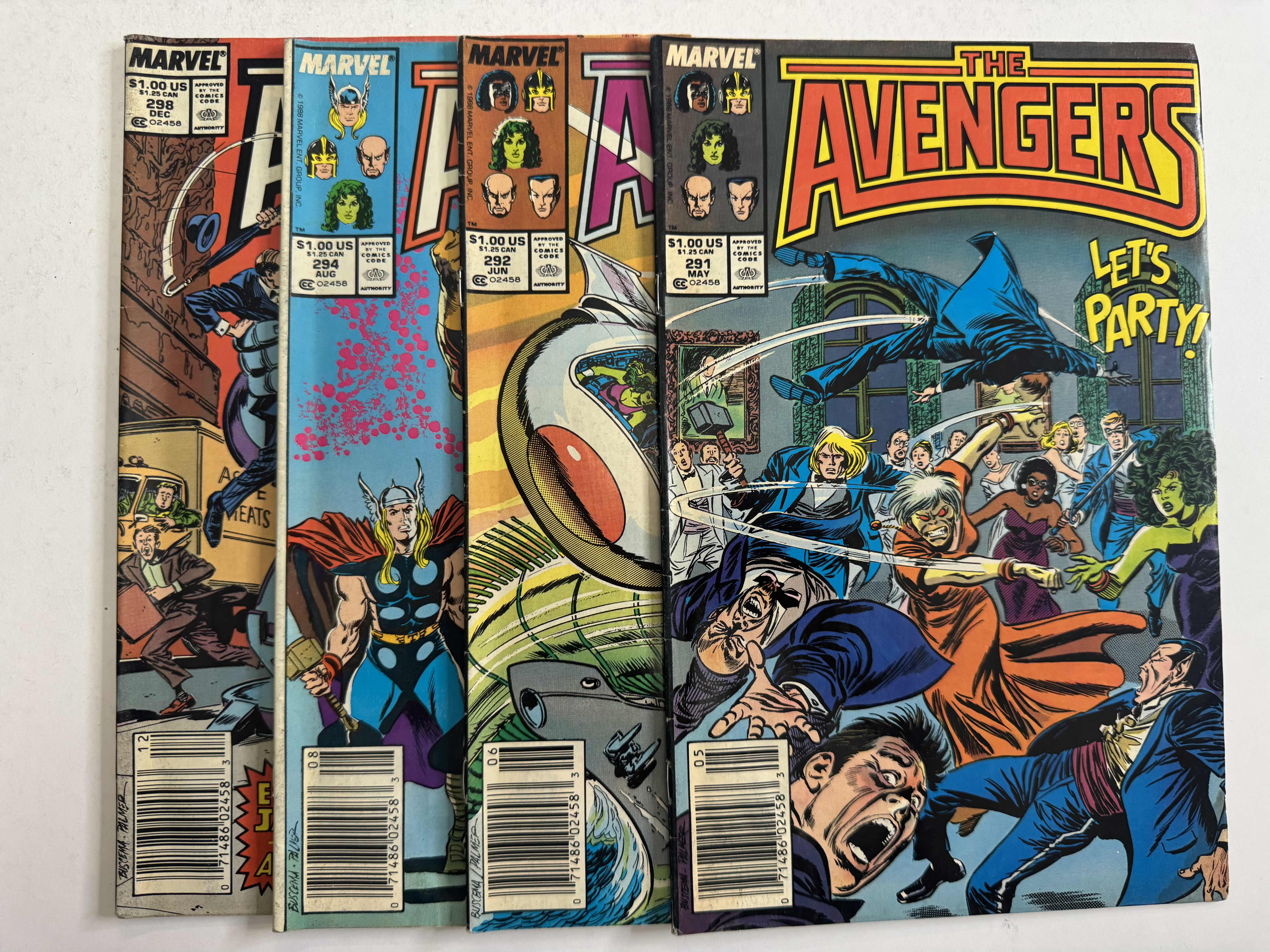 Photo 1 of 9- VINTAGE THE AVENGERS MARVEL COMIC BOOKS