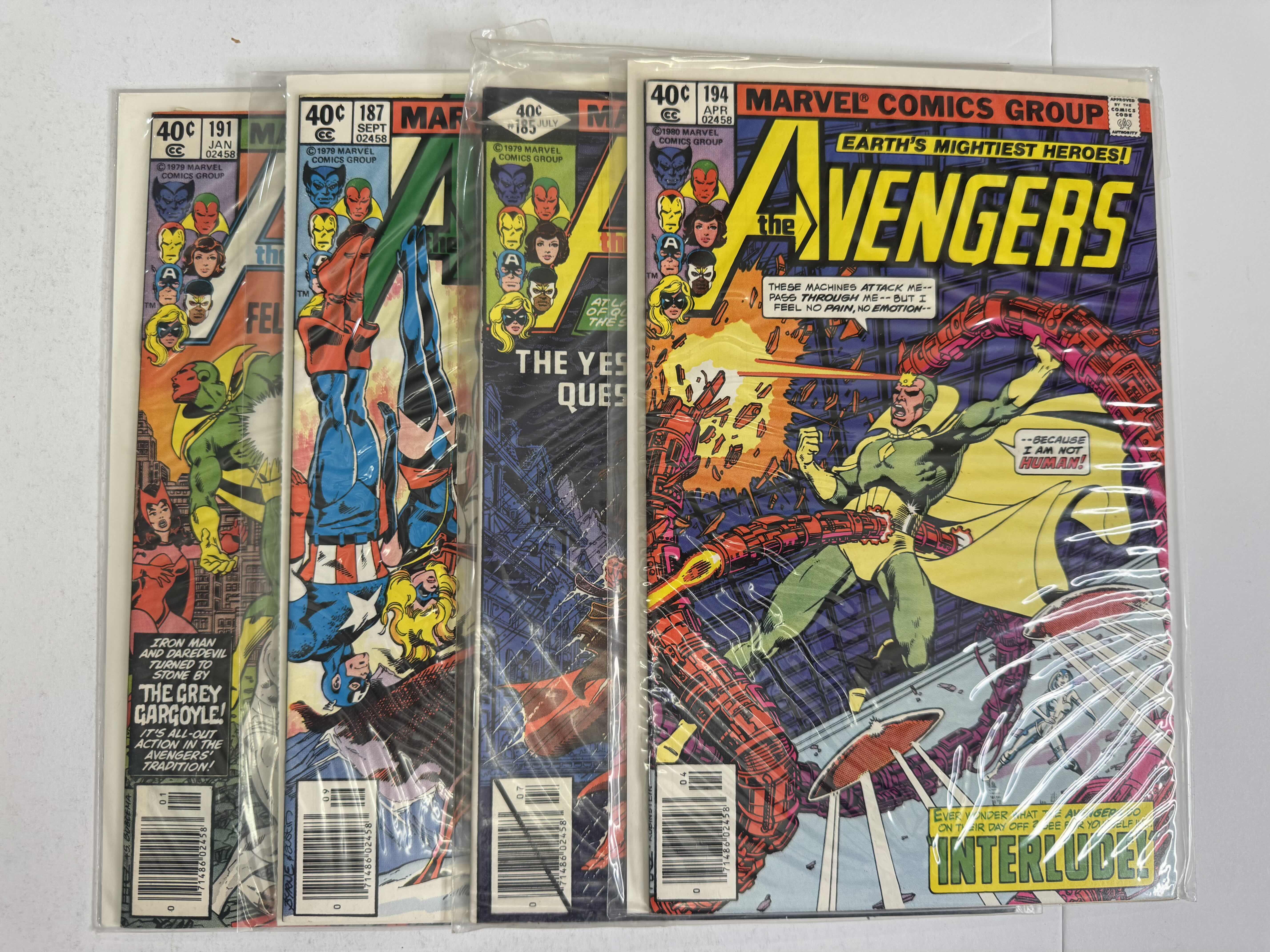 Photo 1 of 9- VINTAGE THE AVENGERS MARVEL COMIC BOOKS