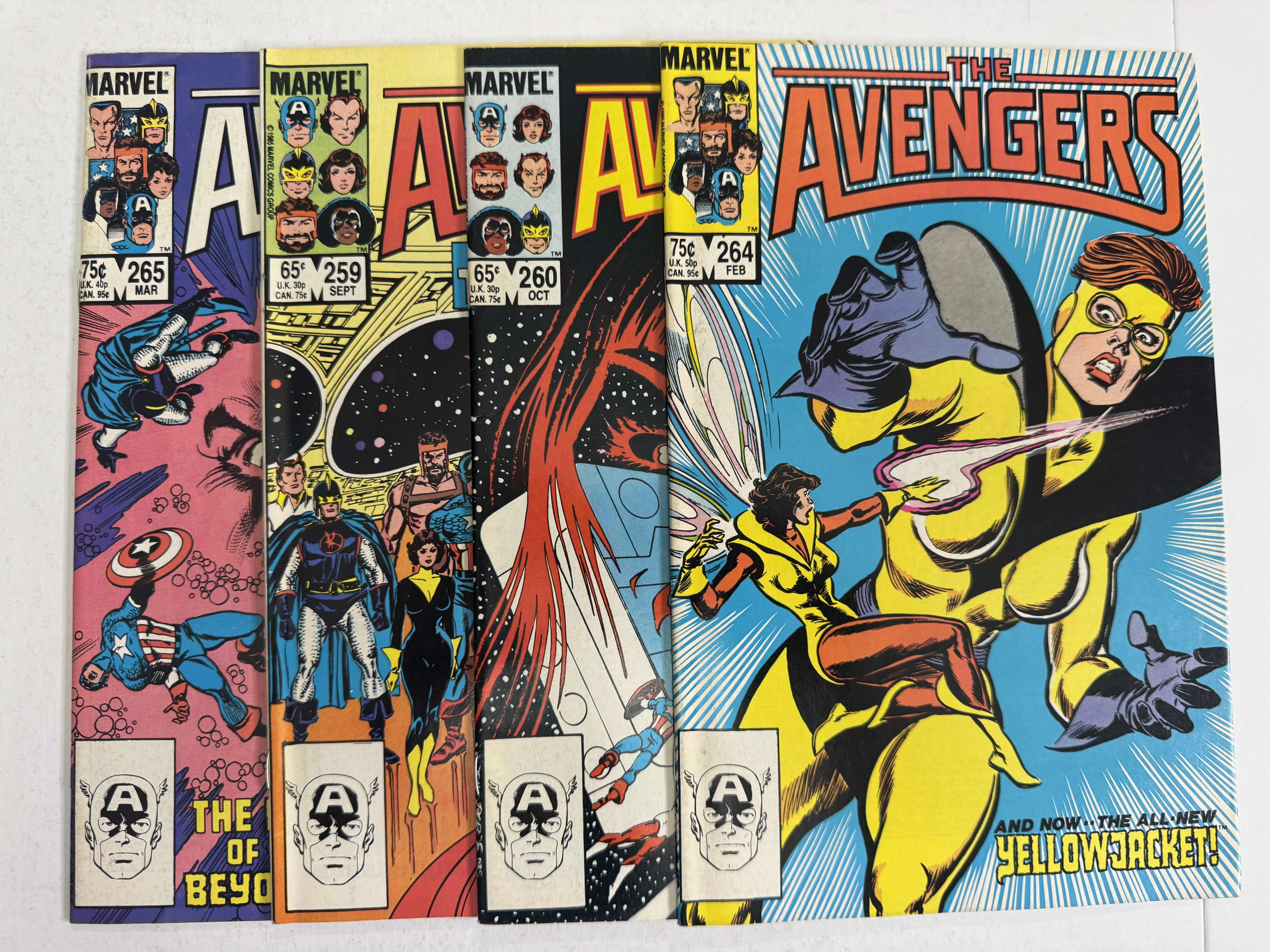 Photo 1 of 9- VINTAGE THE AVENGERS MARVEL COMIC BOOKS