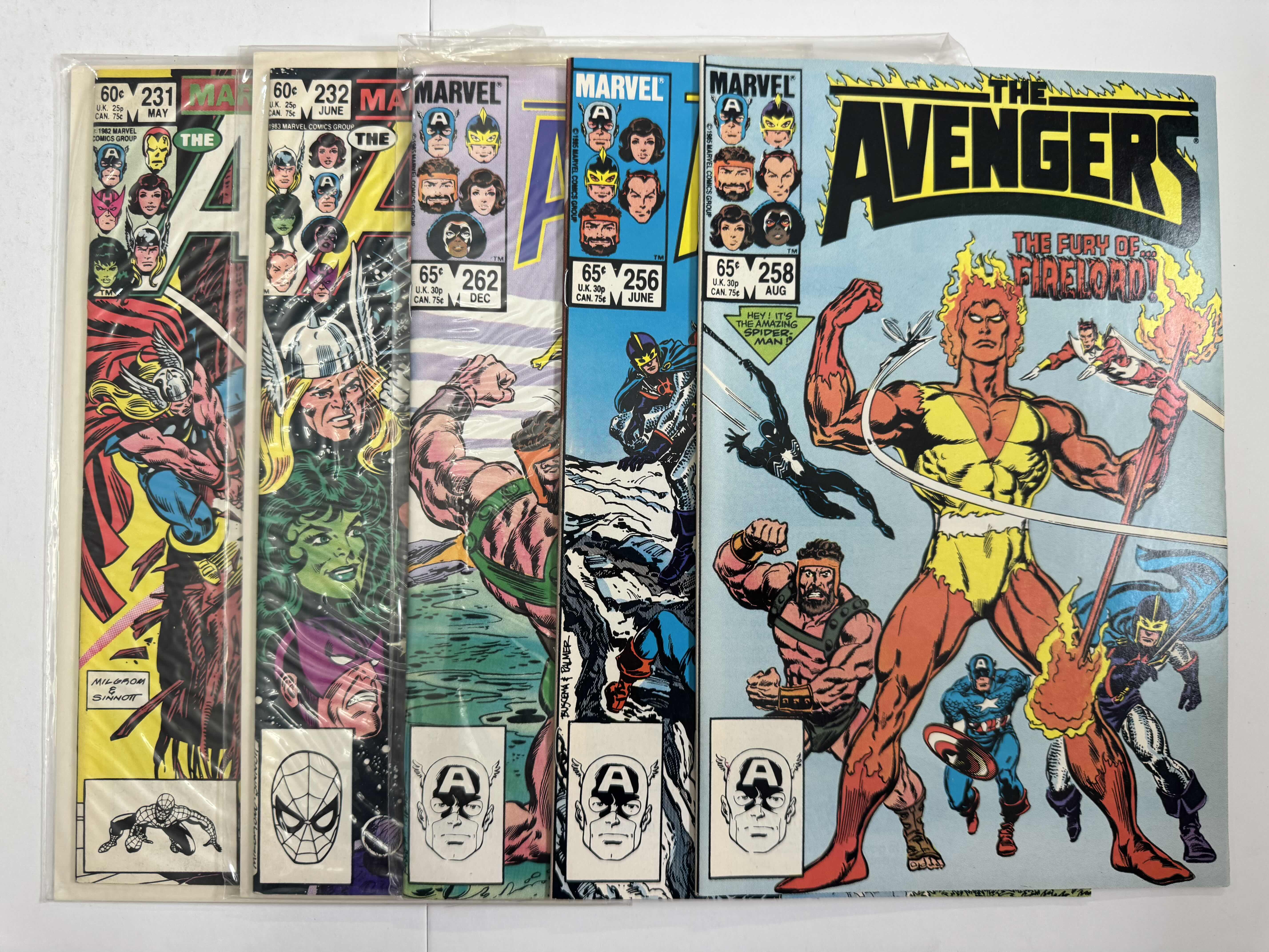 Photo 1 of 9- VINTAGE THE AVENGERS MARVEL COMIC BOOKS