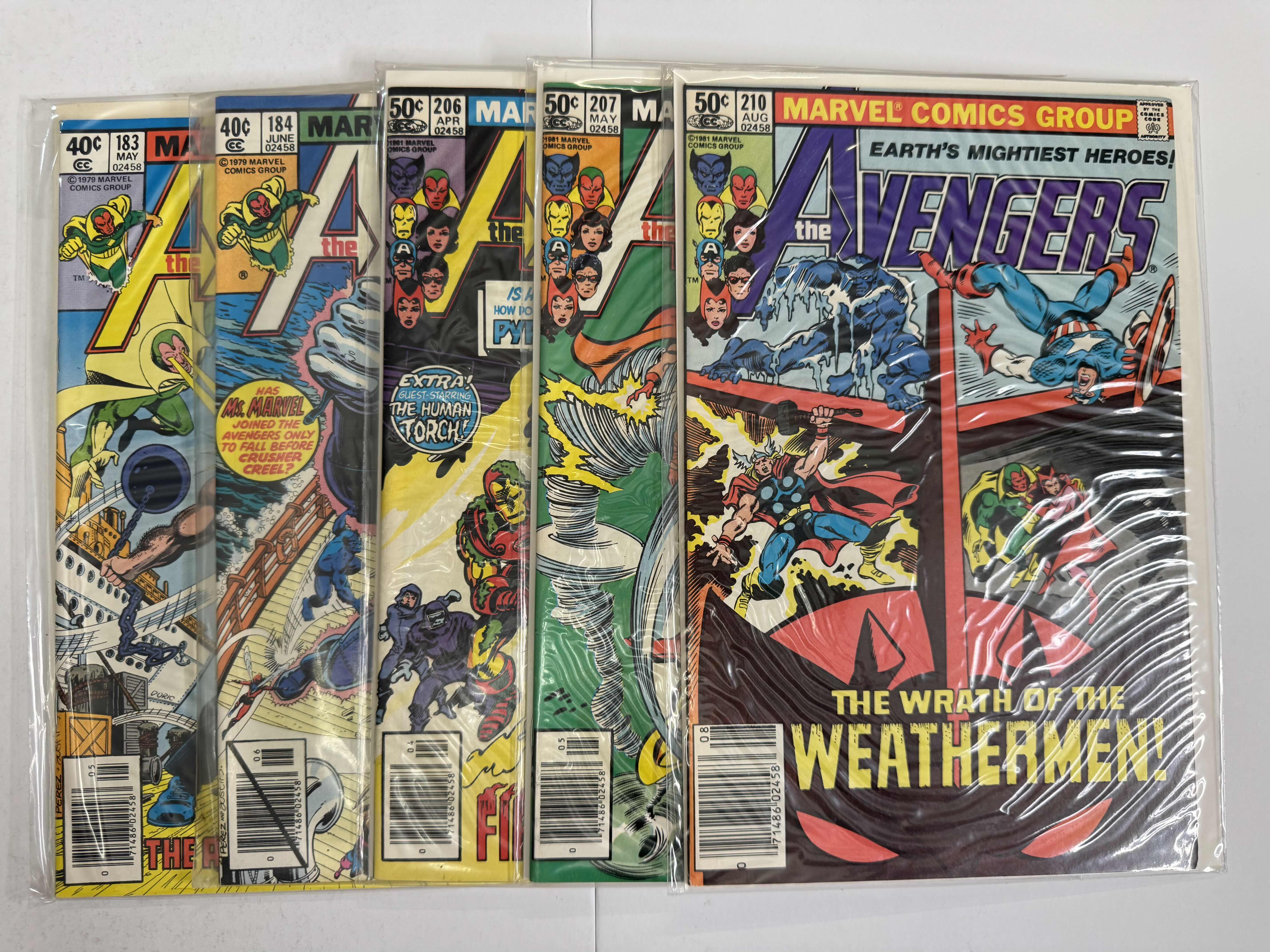 Photo 1 of 9- VINTAGE MARVEL COMIC BOOKS