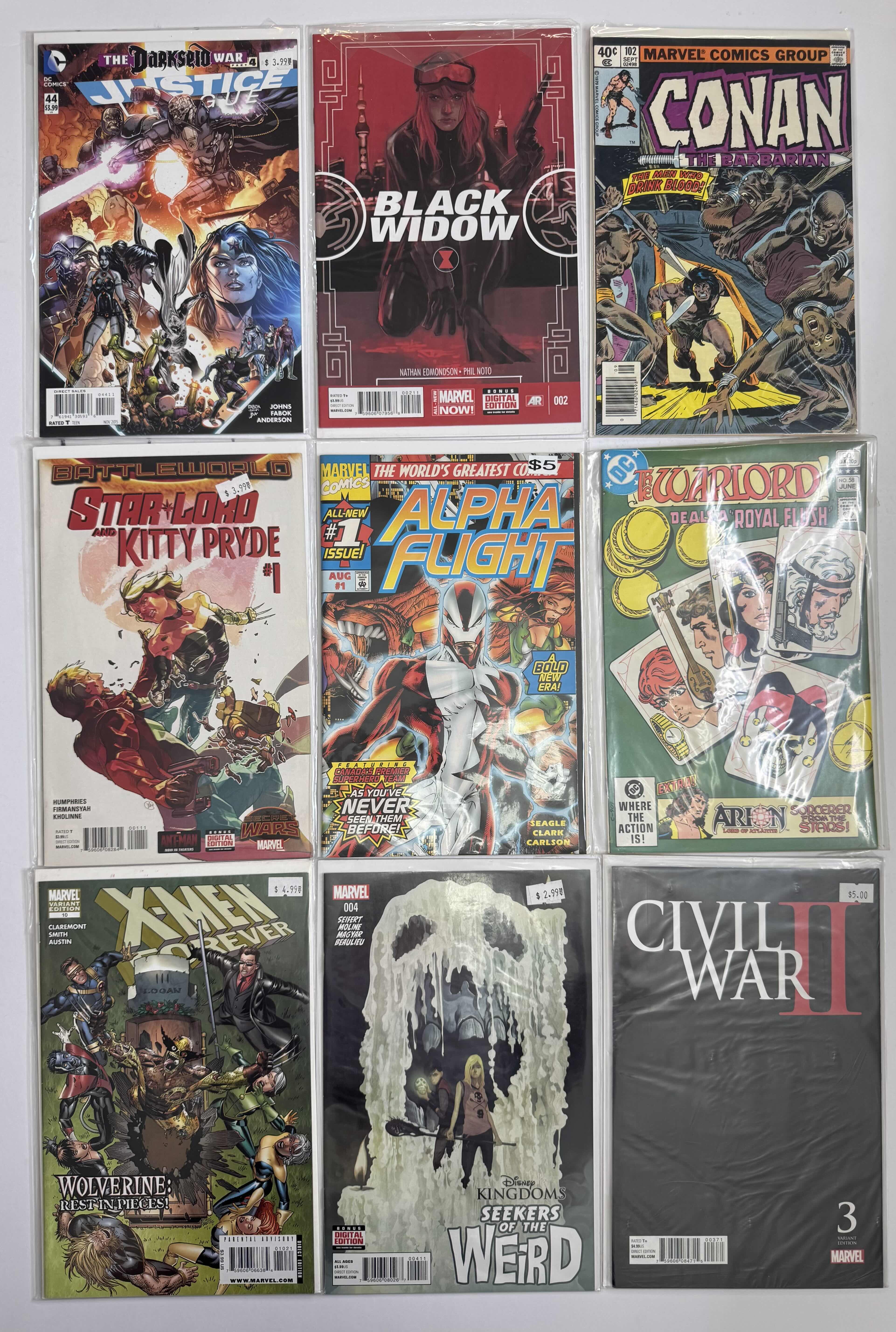 Photo 1 of 9- VINTAGE ASSORTED COMIC BOOKS