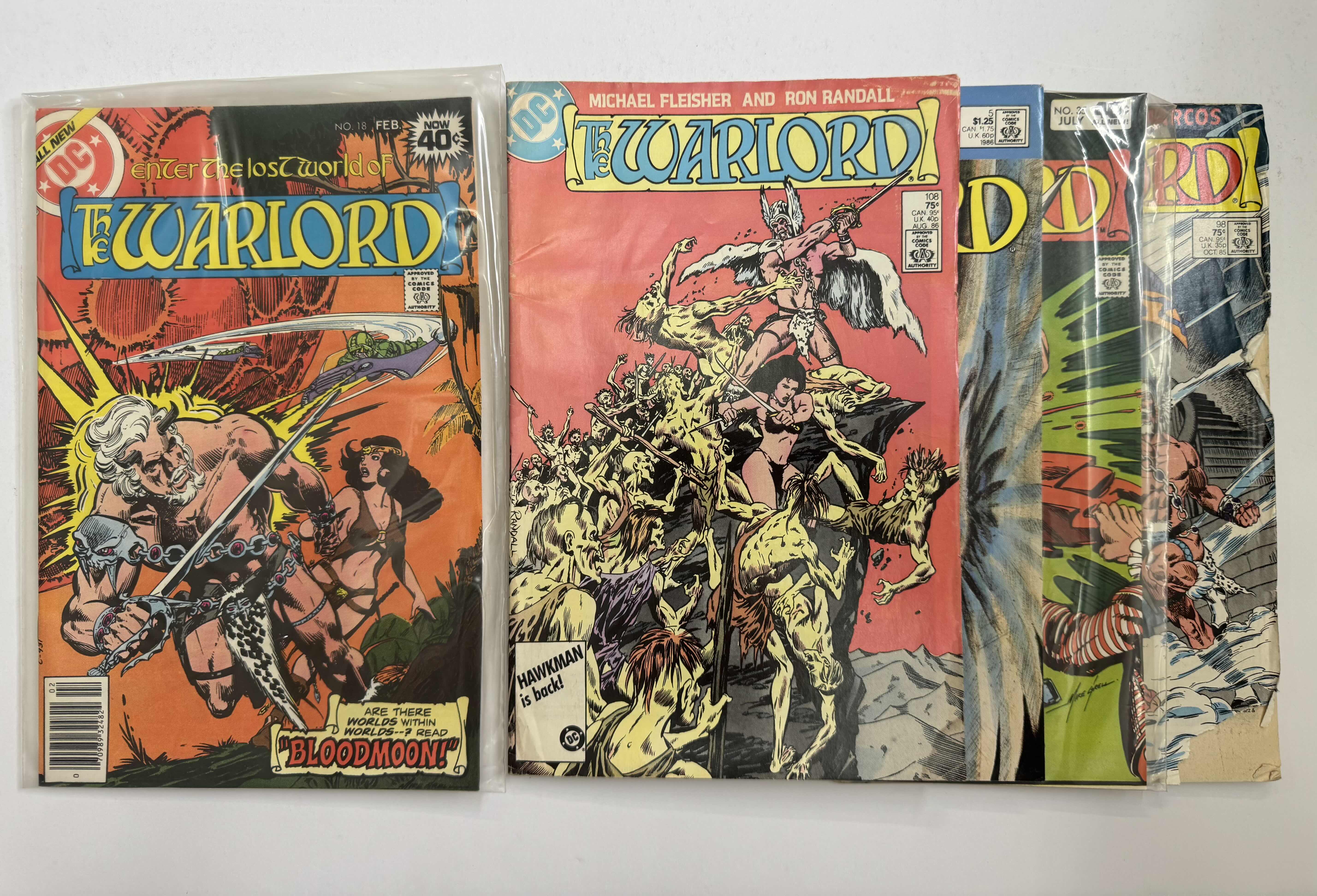 Photo 1 of 9- VINTAGE DC THE WARLORD COMIC BOOKS