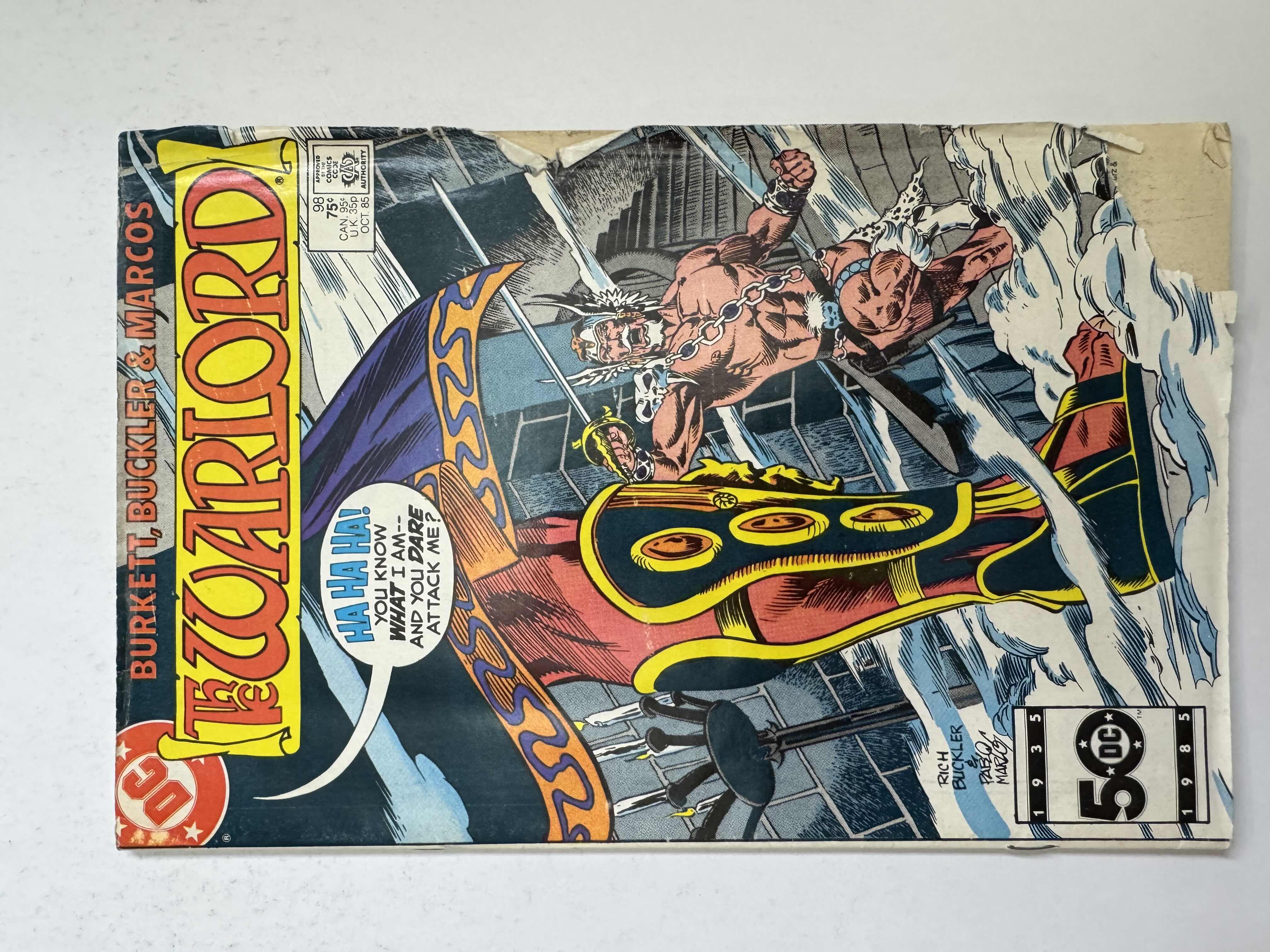 Photo 1 of 9- VINTAGE DC THE WARLORD COMIC BOOKS