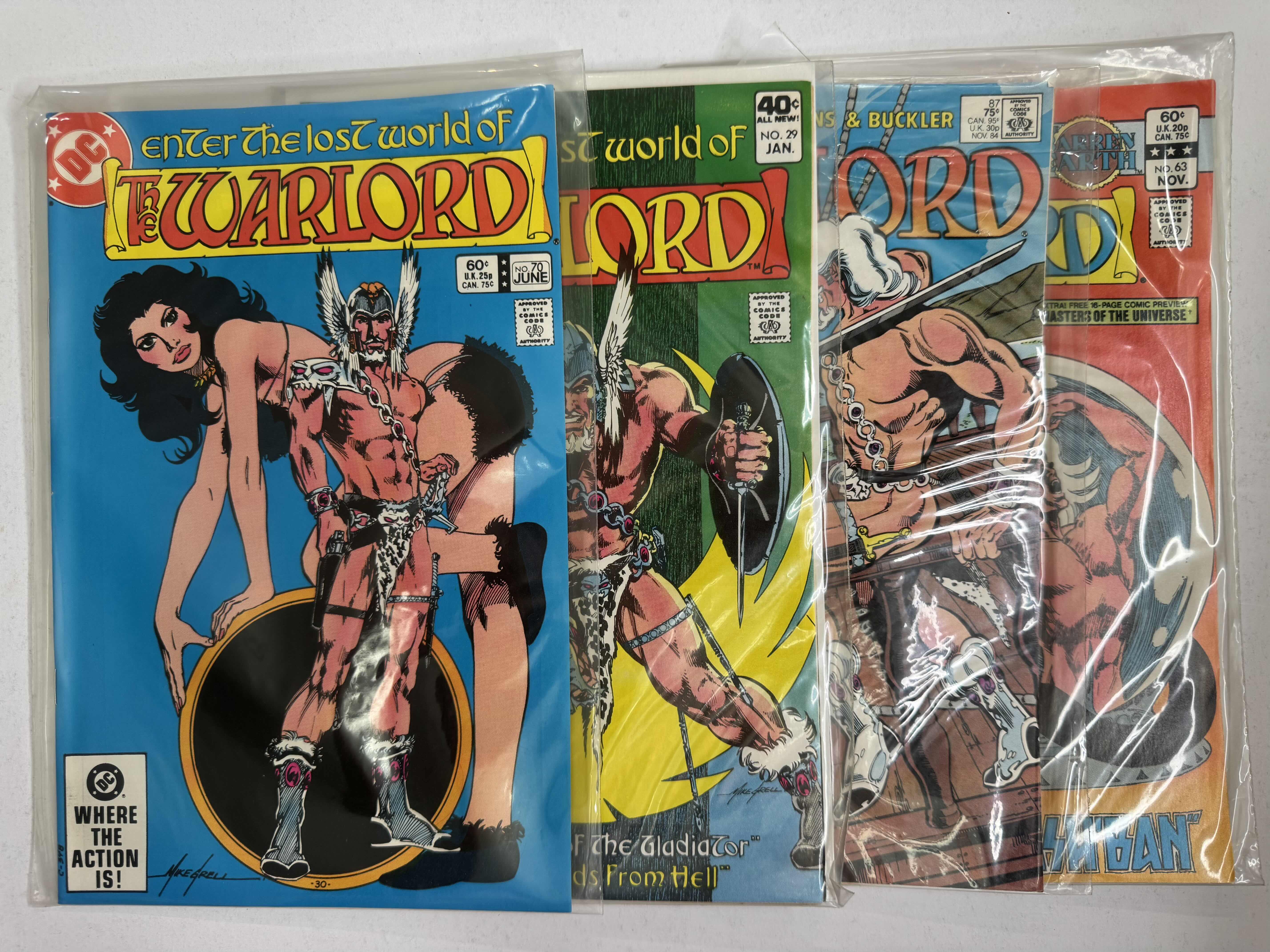 Photo 1 of 9- VINTAGE DC THE WARLORD COMIC BOOKS