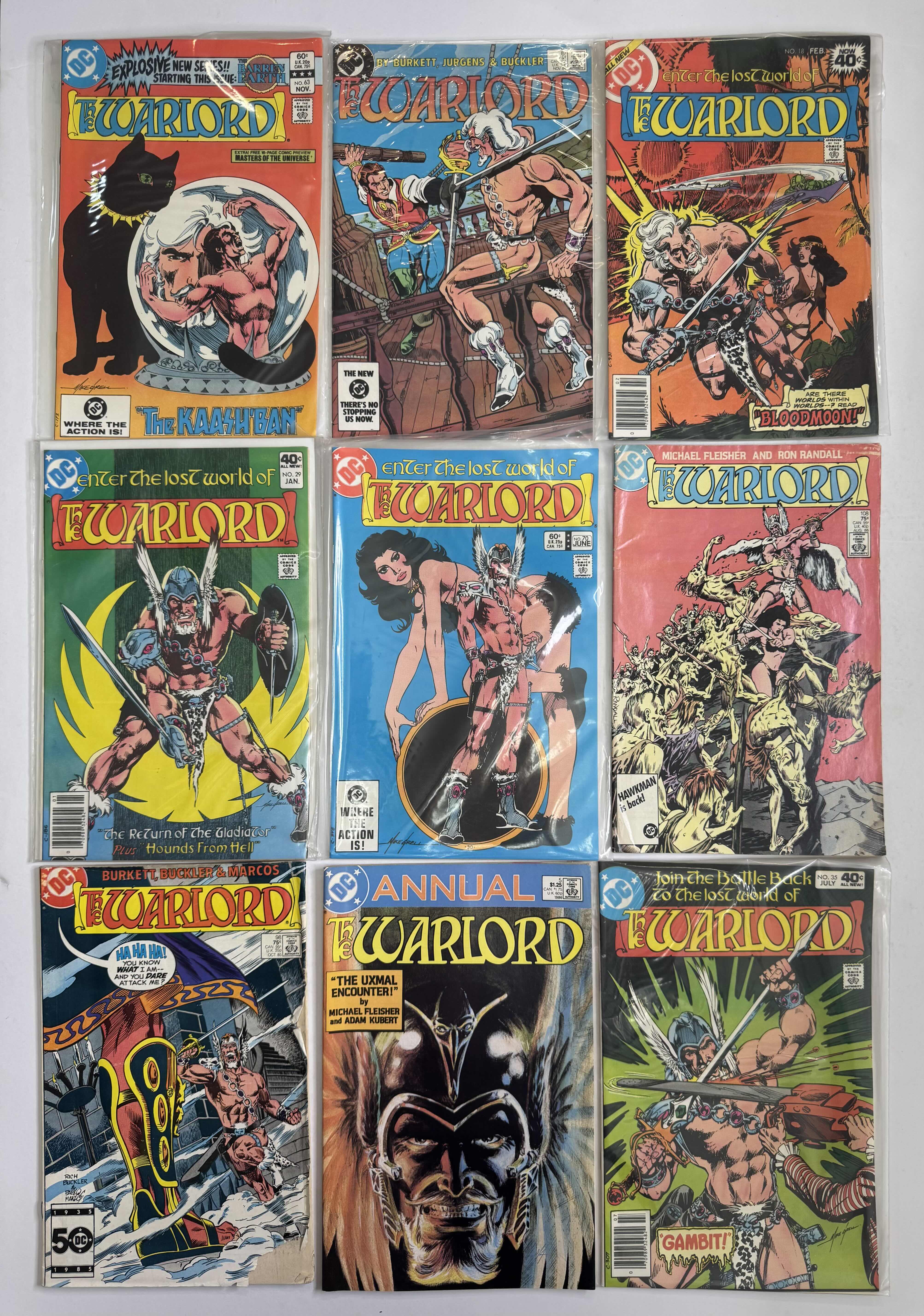 Photo 1 of 9- VINTAGE DC THE WARLORD COMIC BOOKS