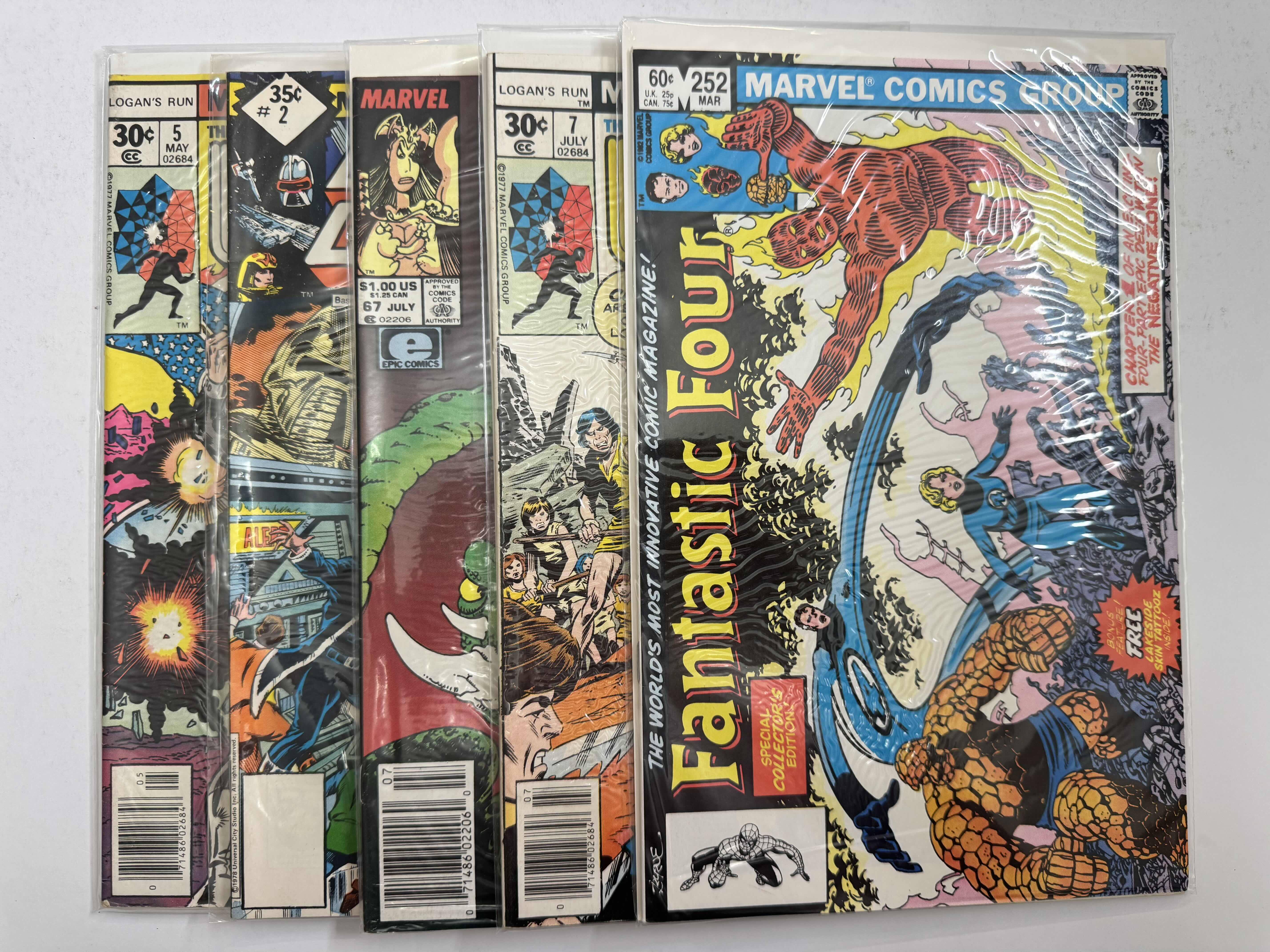 Photo 1 of 9- VINTAGE MARVEL COMIC BOOKS