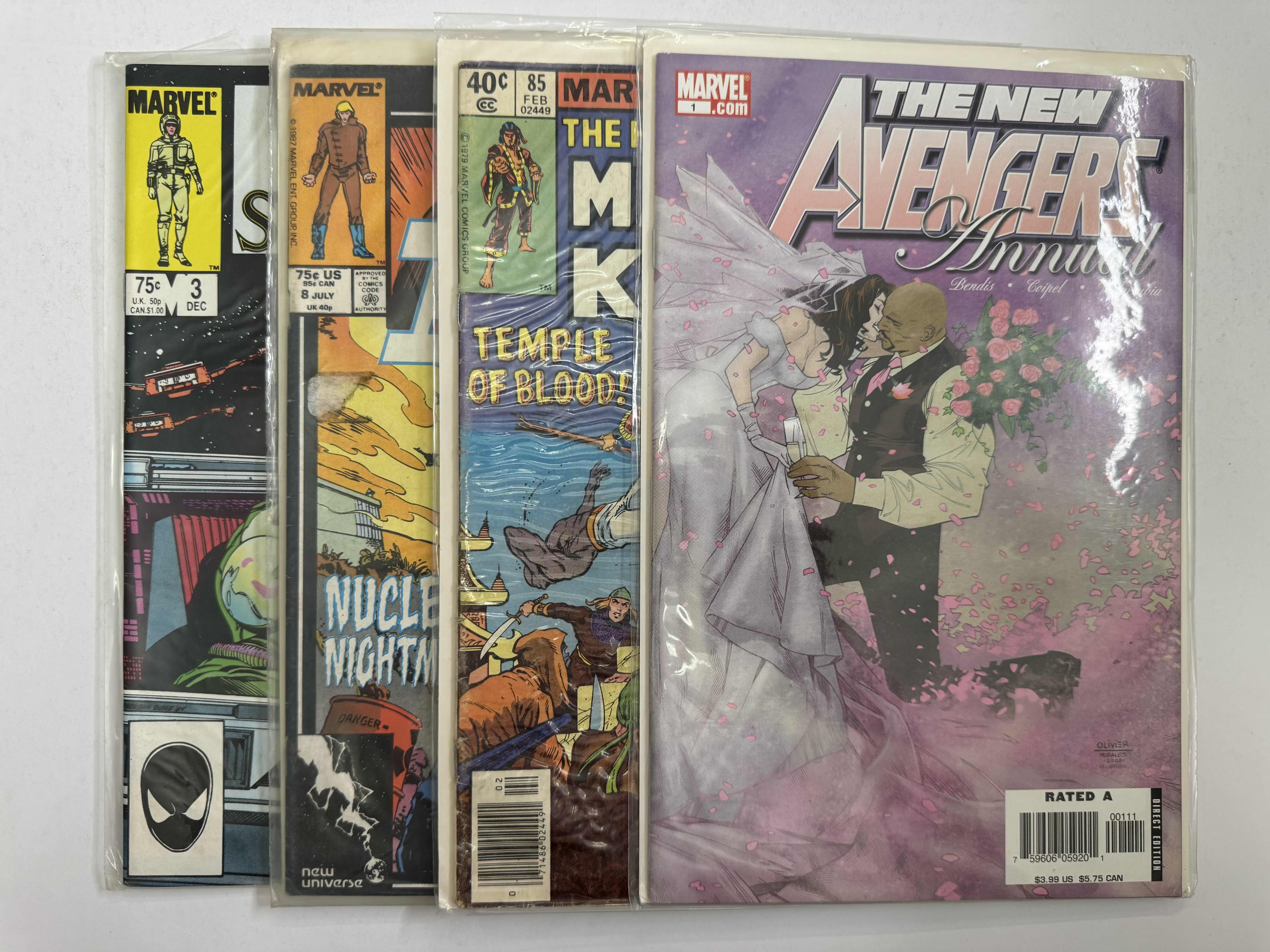 Photo 1 of 9- VINTAGE MARVEL COMIC BOOKS