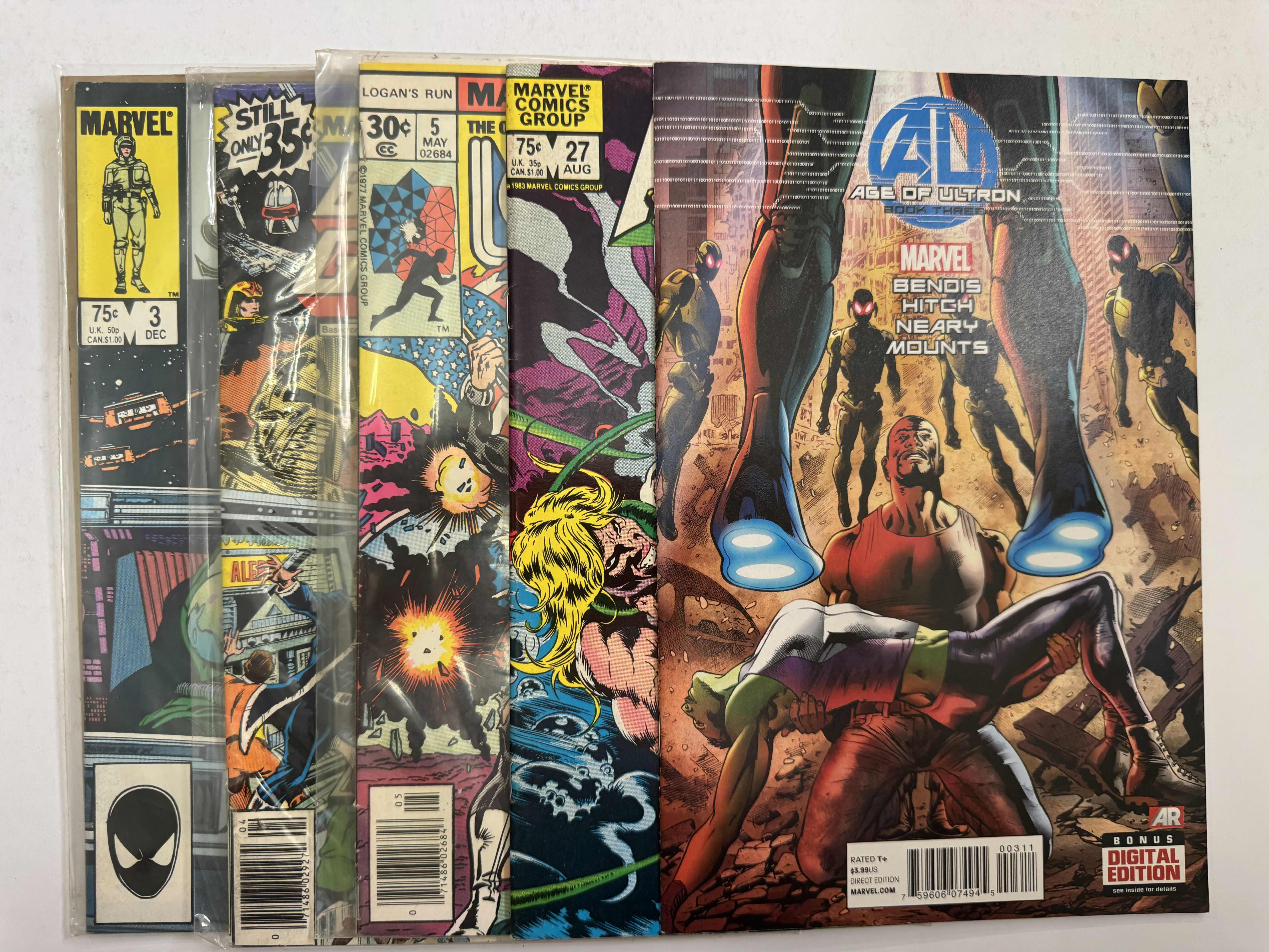 Photo 1 of 9- VINTAGE MARVEL COMIC BOOKS