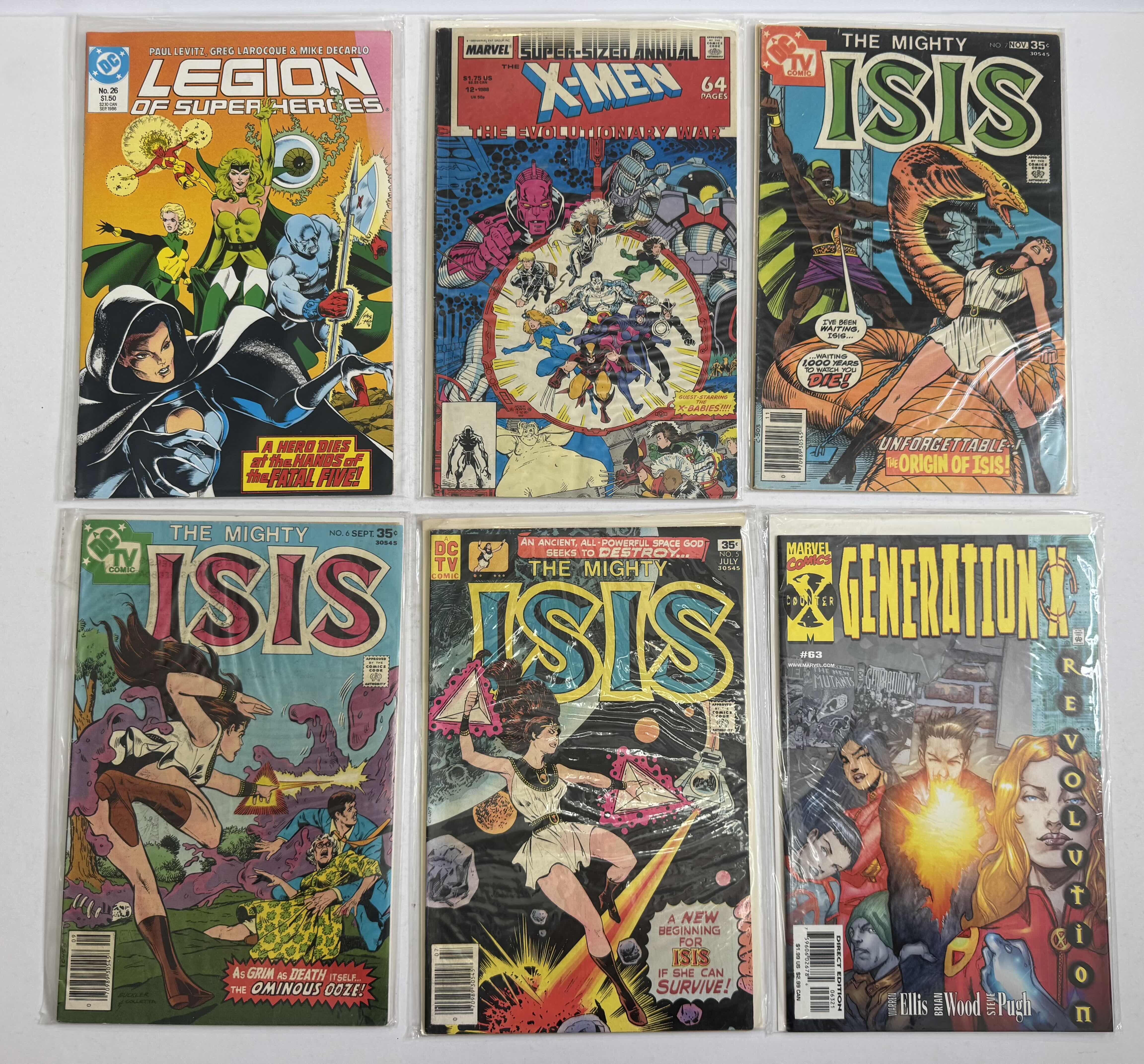 Photo 1 of 6- VINTAGE ASSORTED COMIC BOOKS